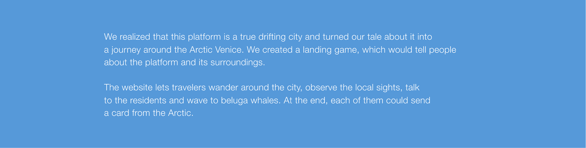 Prirazlomnaya — Arctic Venice — Изображение №5 — Интерфейсы, Иллюстрация на Dprofile