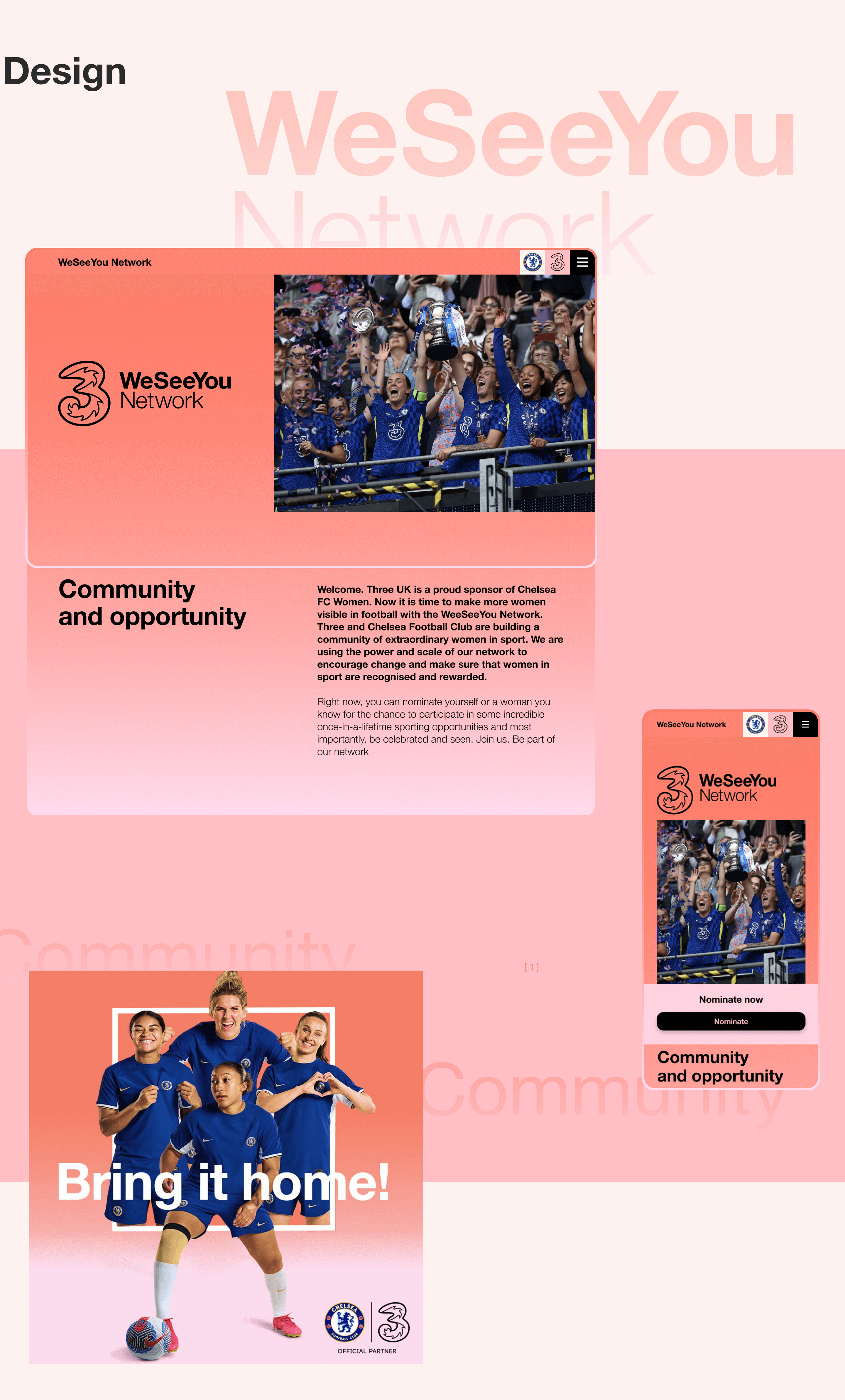 WeSeeYou Network — Three UK × Chelsea FC — Изображение №6 — Интерфейсы, Маркетинг на Dprofile