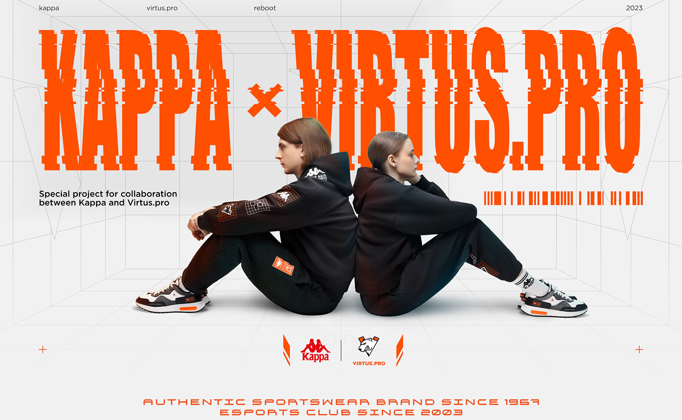 Kappa × Virtus.pro — линейка одежды — Изображение №1 — Интерфейсы, Маркетинг на Dprofile