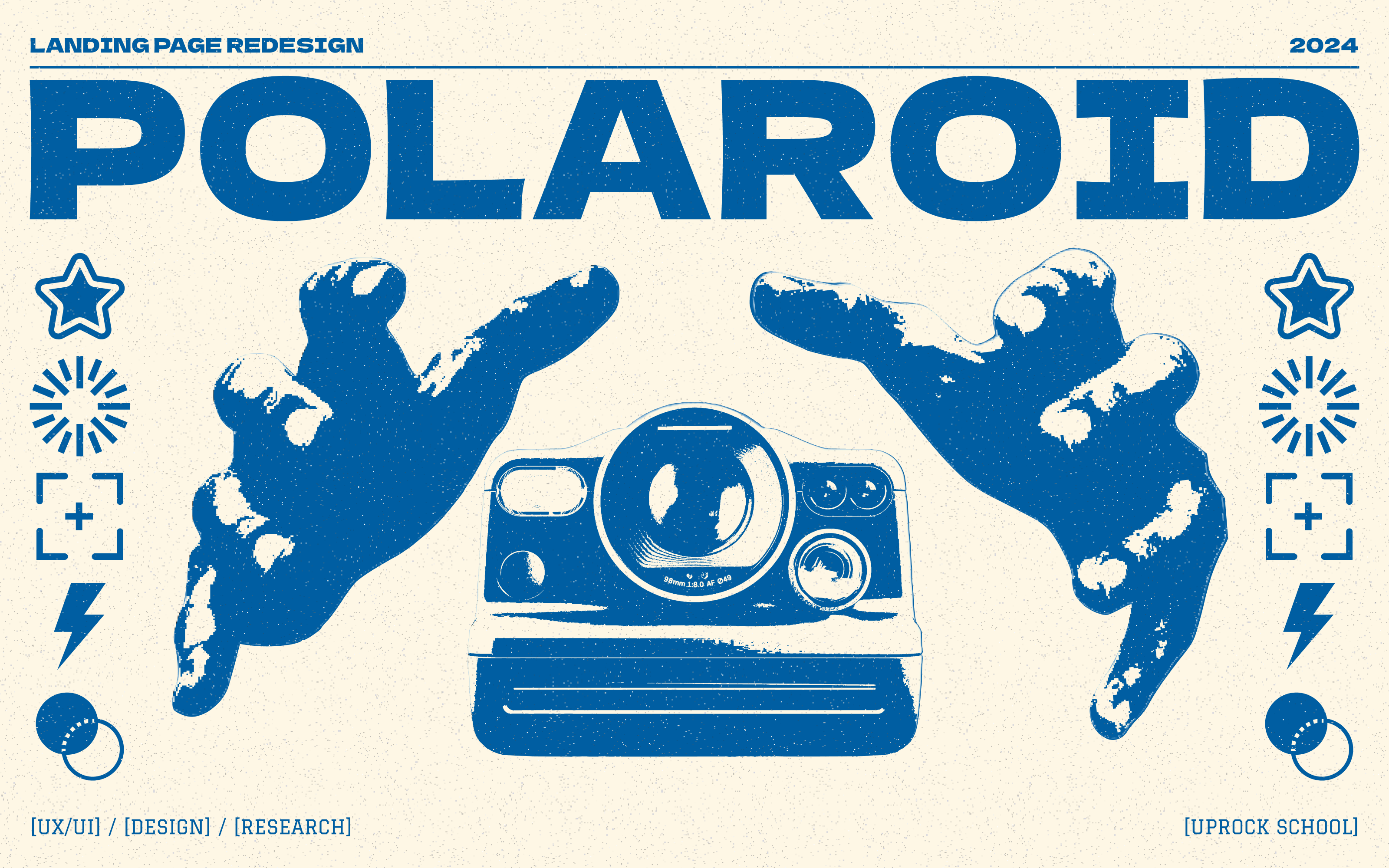 POLAROID LANDING PAGE REDESIGN — Изображение №1 — Интерфейсы, Брендинг на Dprofile