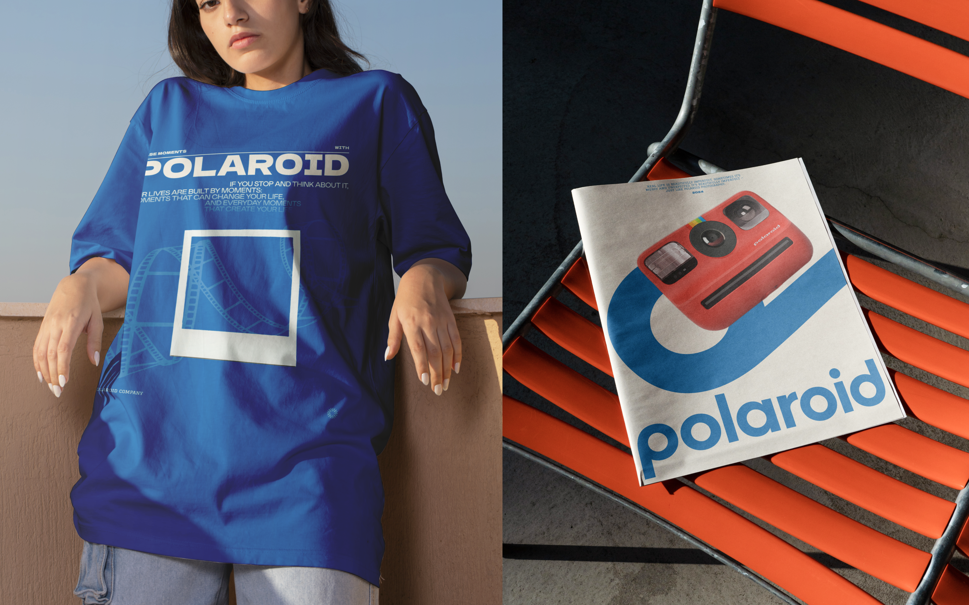 POLAROID LANDING PAGE REDESIGN — Изображение №5 — Интерфейсы, Брендинг на Dprofile