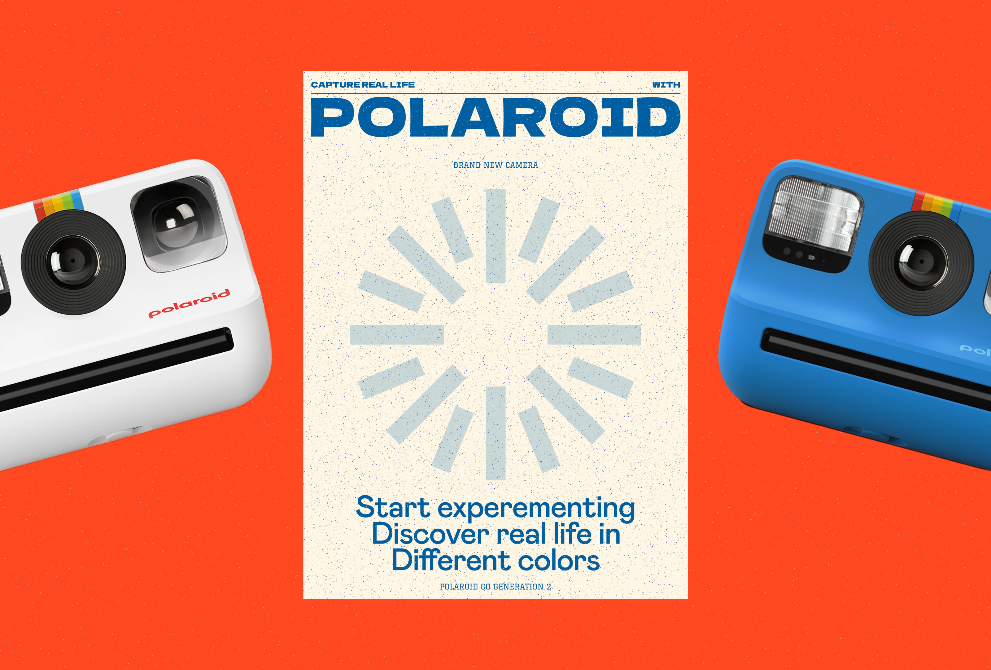 POLAROID LANDING PAGE REDESIGN — Изображение №3 — Интерфейсы, Брендинг на Dprofile