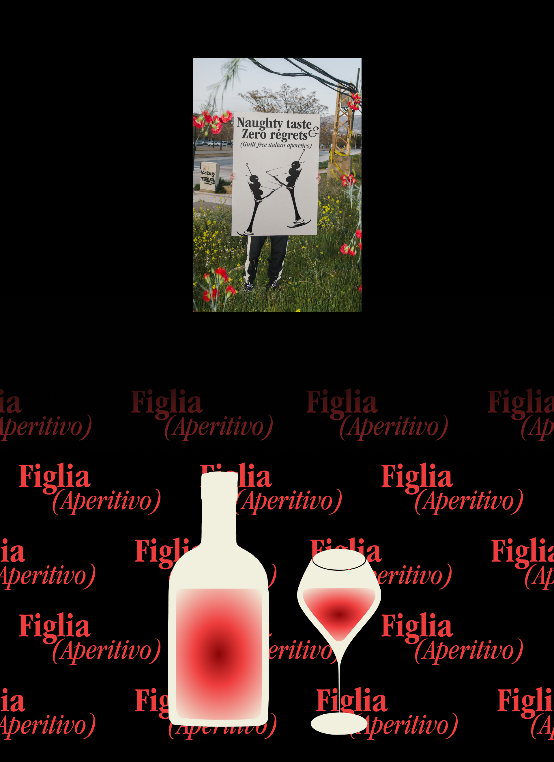 FIGLIA NON-ALC APERITIVO CORPORATE WEBSITE — Изображение №8 — Интерфейсы, Брендинг на Dprofile