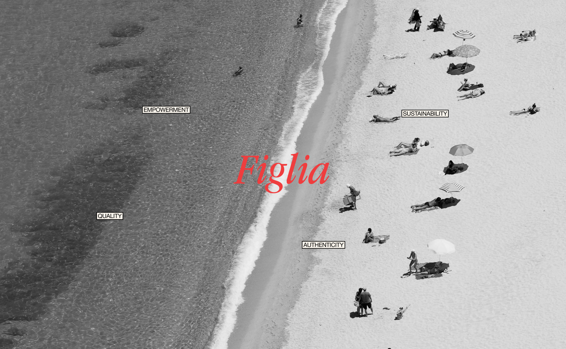 FIGLIA NON-ALC APERITIVO CORPORATE WEBSITE — Изображение №2 — Интерфейсы, Брендинг на Dprofile