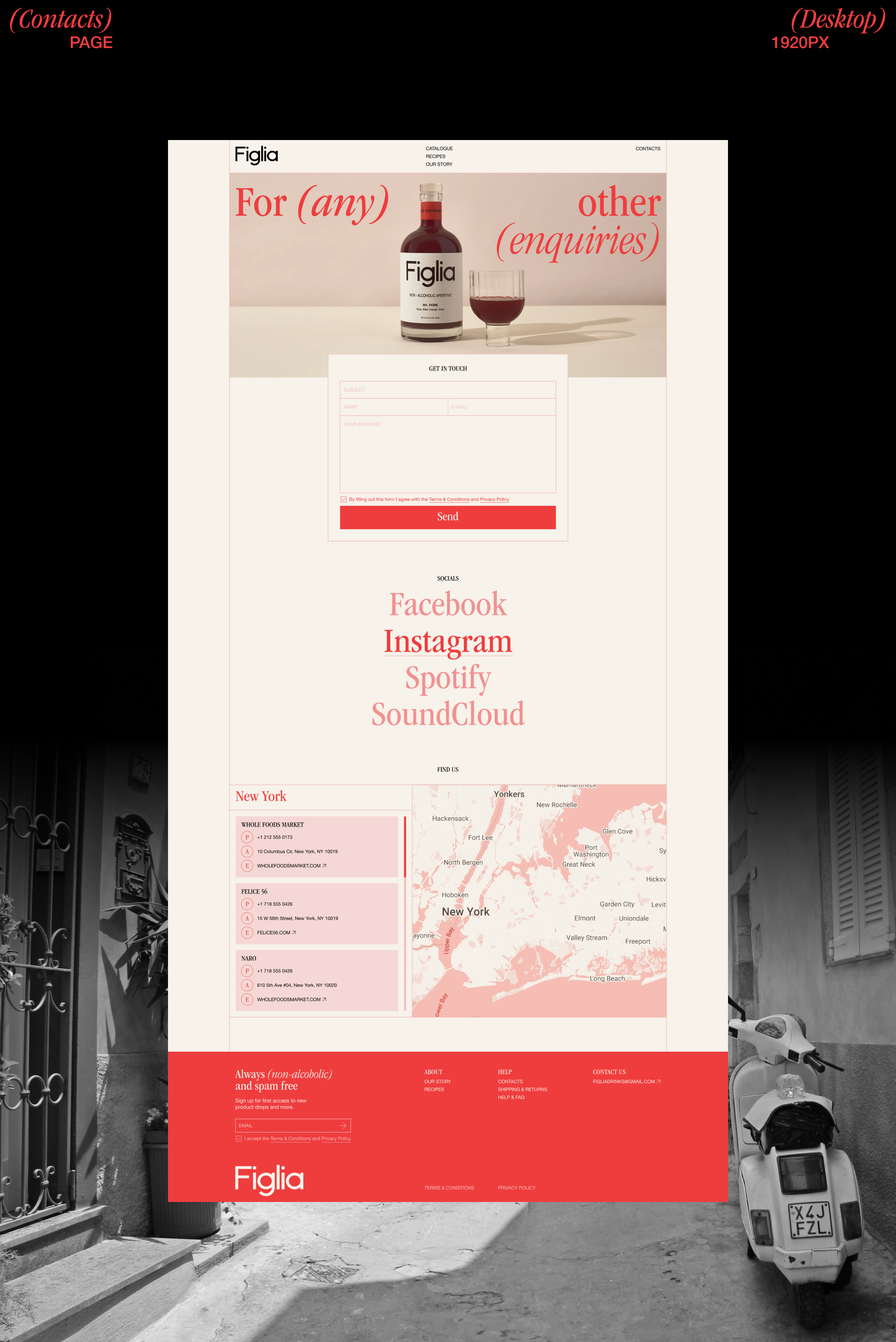 FIGLIA NON-ALC APERITIVO CORPORATE WEBSITE — Изображение №10 — Интерфейсы, Брендинг на Dprofile