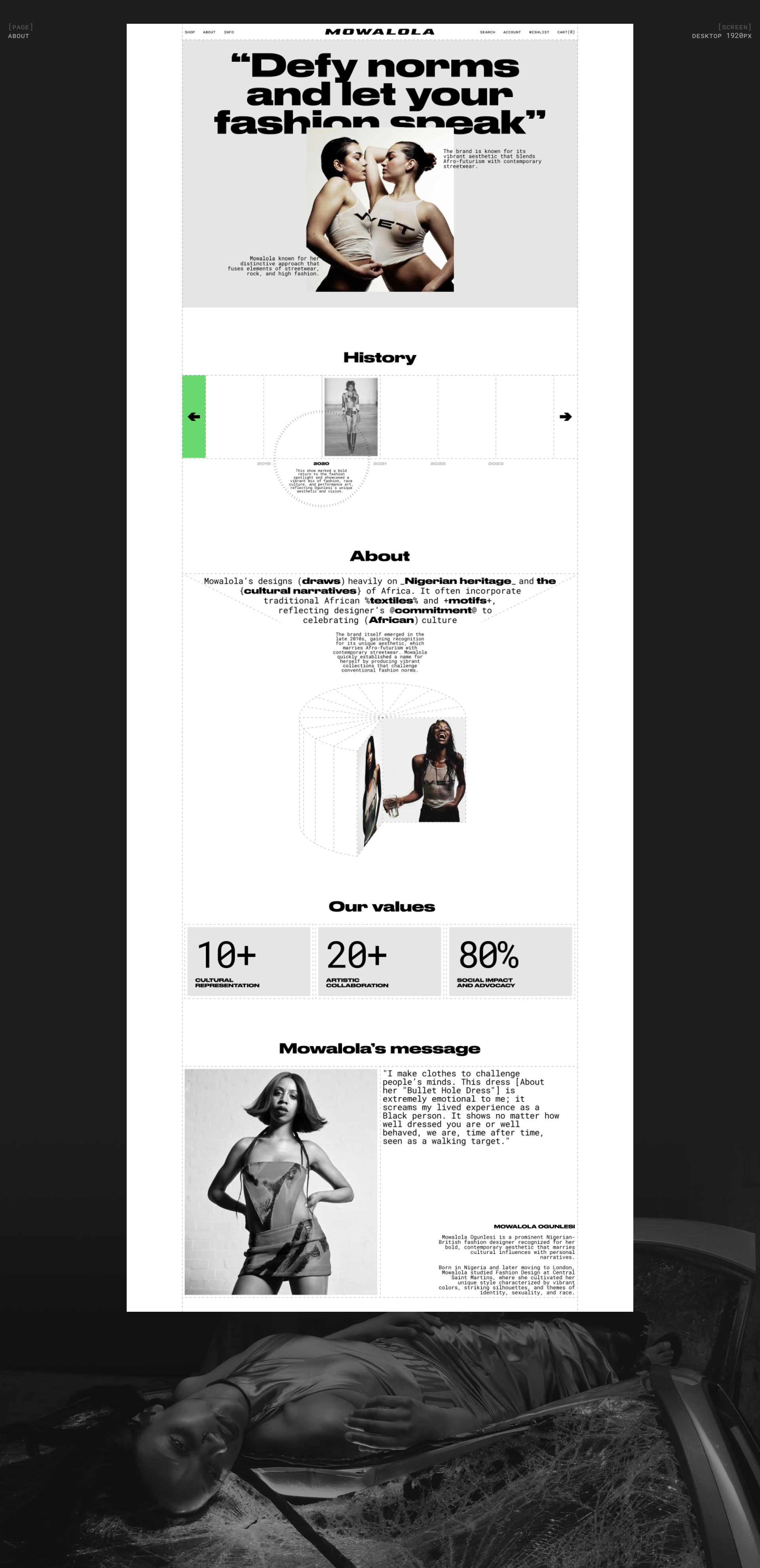 MOWALOLA E-COMMERCE — Изображение №13 — Интерфейсы, Брендинг на Dprofile