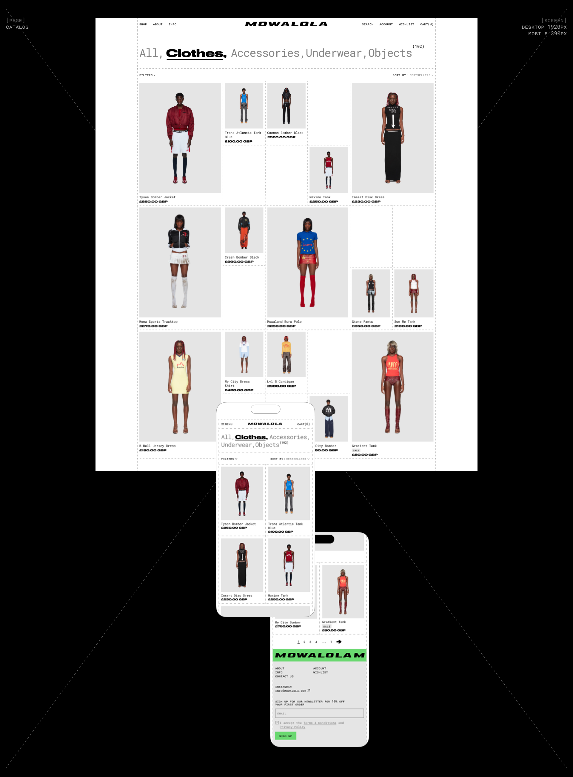 MOWALOLA E-COMMERCE — Изображение №8 — Интерфейсы, Брендинг на Dprofile