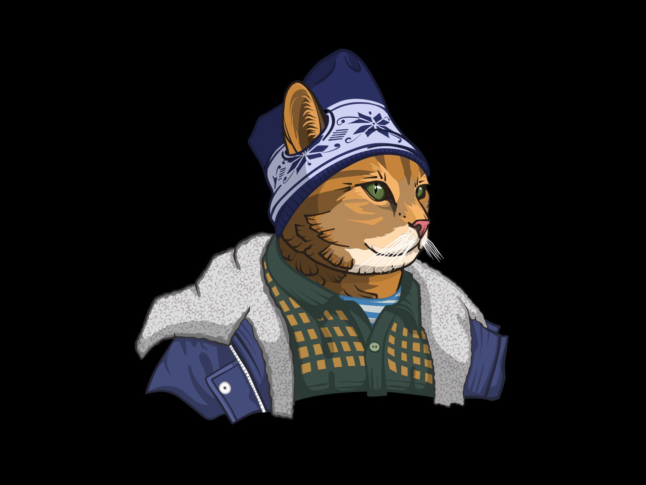 Слово котана. Корм на асфальте — Изображение №4 — Иллюстрация, Графика на Dprofile