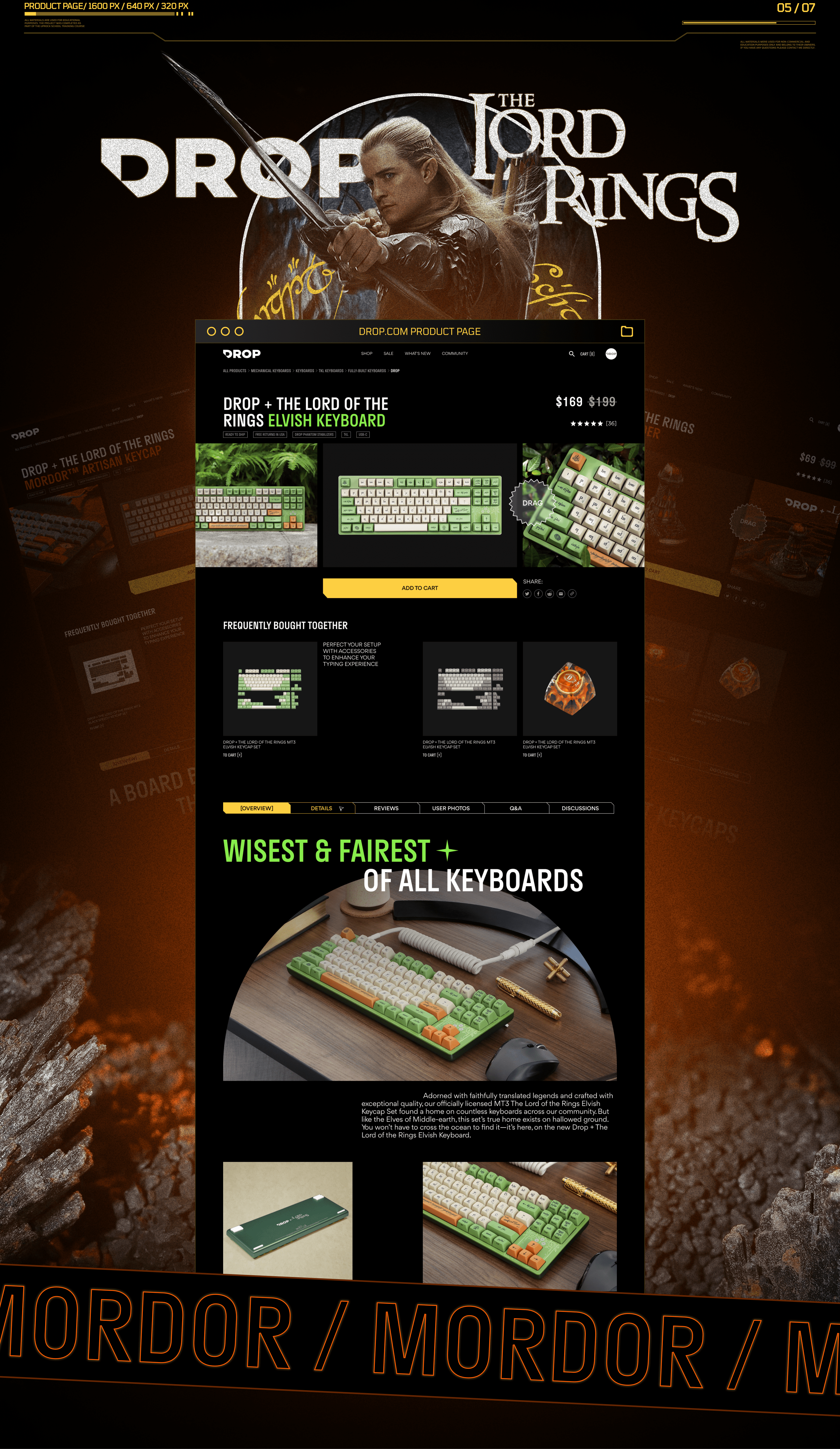 DROP | E-commerce redesign — Изображение №10 — Интерфейсы, 3D на Dprofile