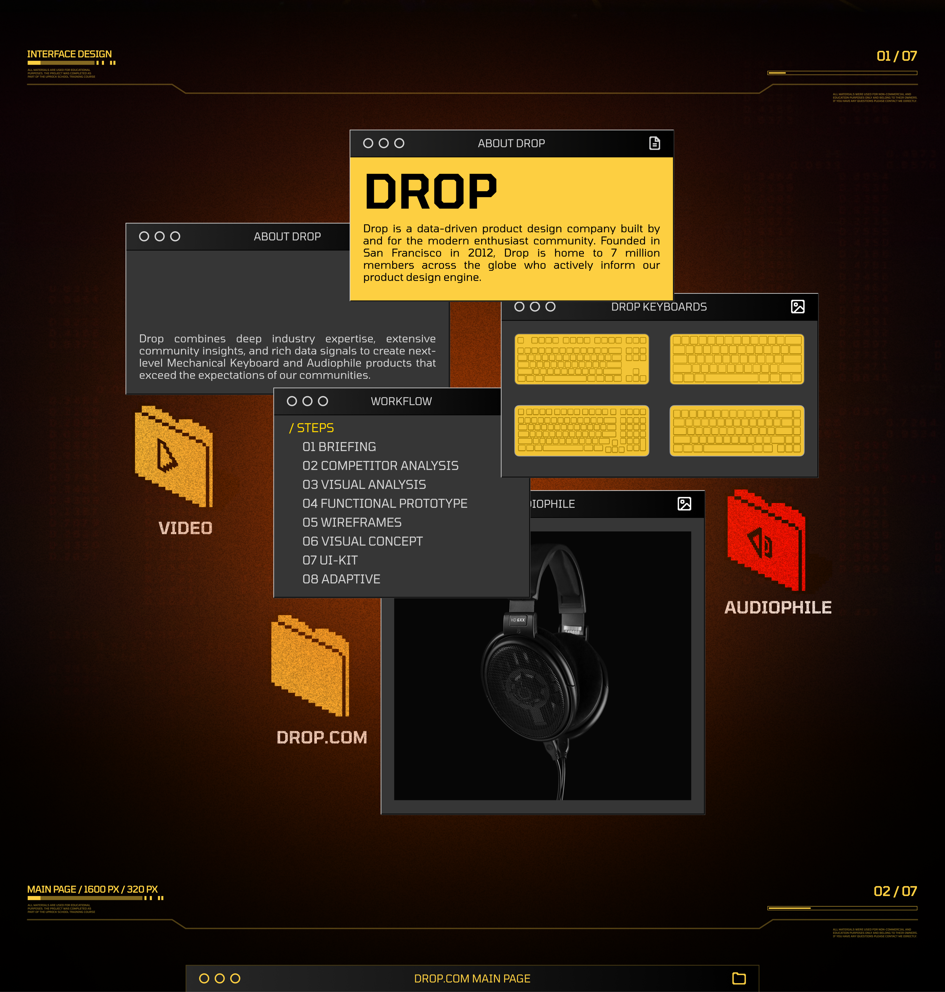 DROP | E-commerce redesign — Изображение №2 — Интерфейсы, 3D на Dprofile