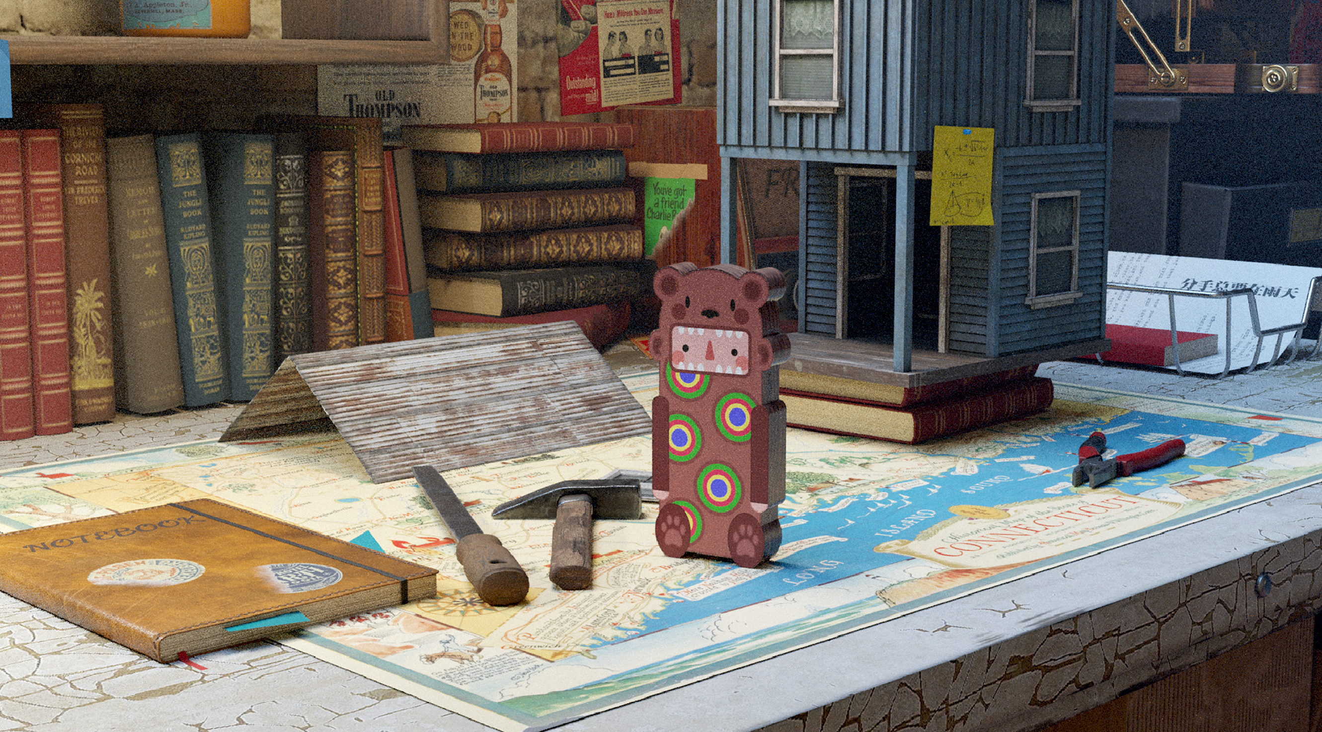 Школа дизайна НИУ ВШЭ х PERMM — Изображение №8 — Иллюстрация, 3D на Dprofile