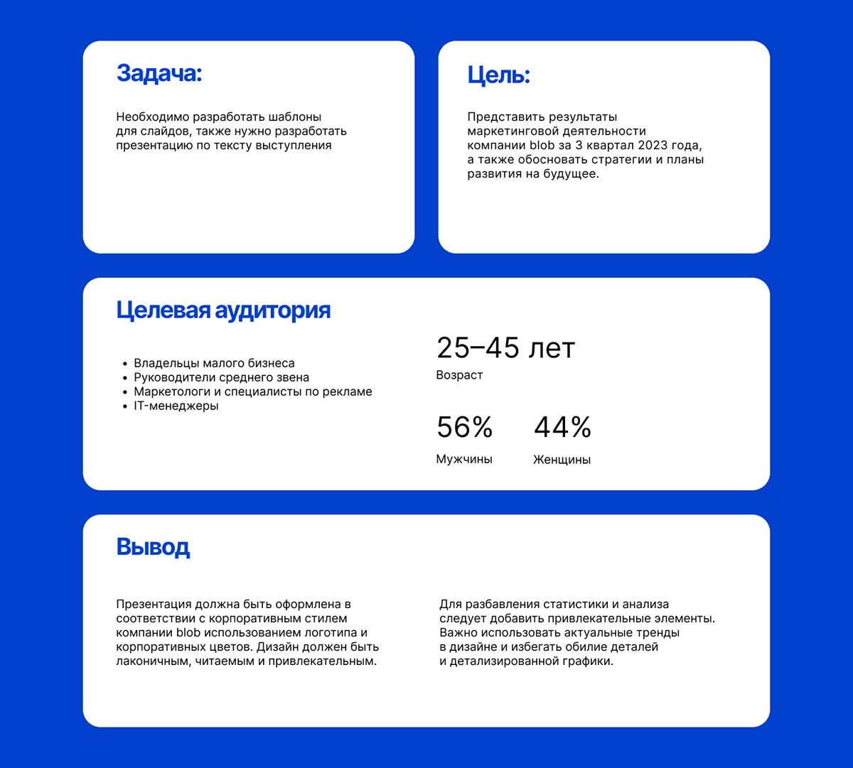 Дизайн презентации для маркетинговой компании — Изображение №2 — Графика, Маркетинг на Dprofile