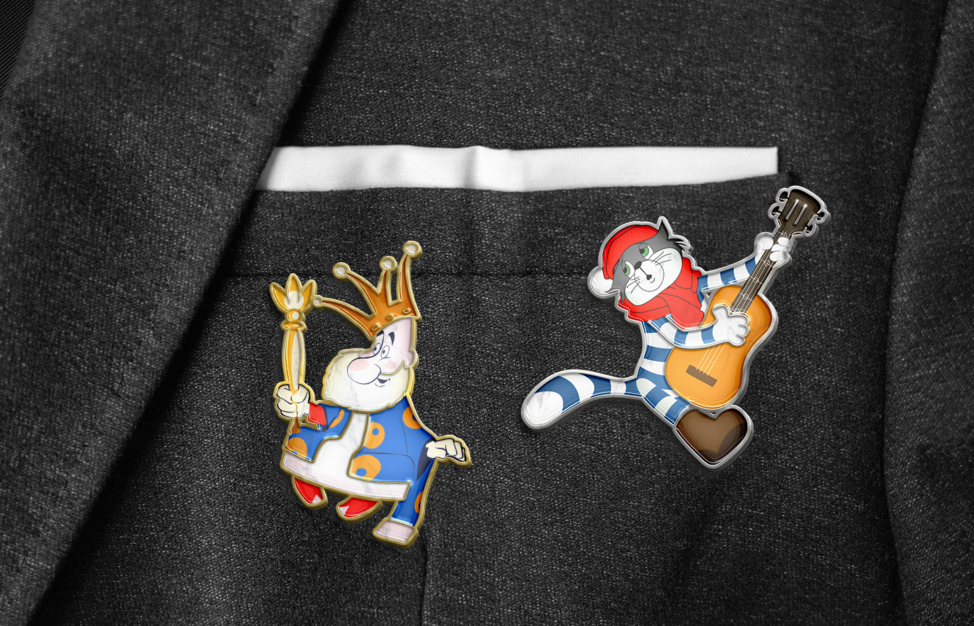 Значки - пины Союзмультфильма | Soft enamel pin — Изображение №7 — Брендинг, Графика на Dprofile