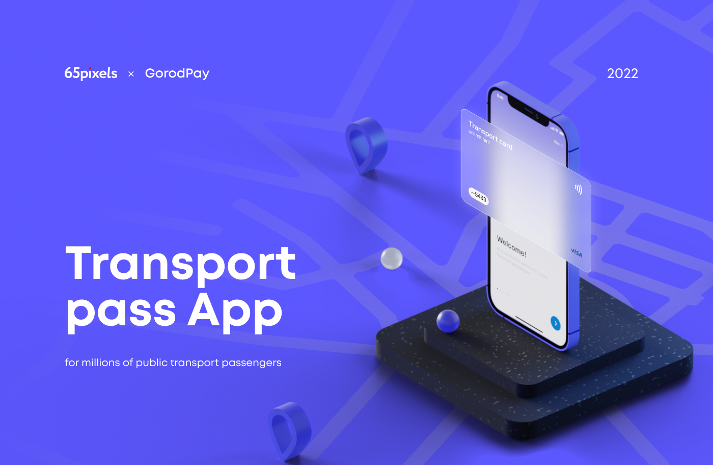 Transport pass App — Изображение №1 — Интерфейсы на Dprofile