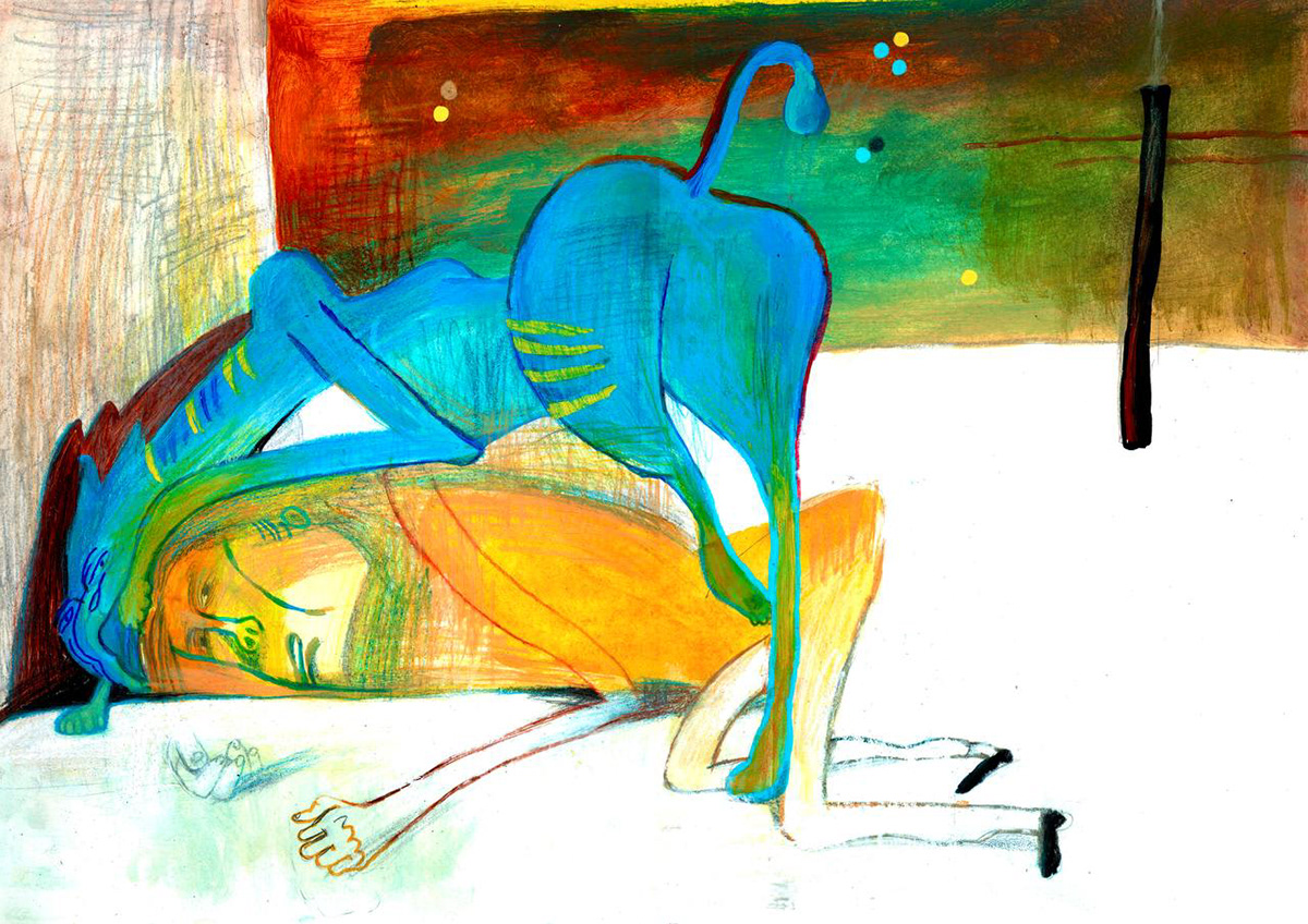 Серия "Загадочные встречи" — Изображение №4 — Иллюстрация, Графика на Dprofile