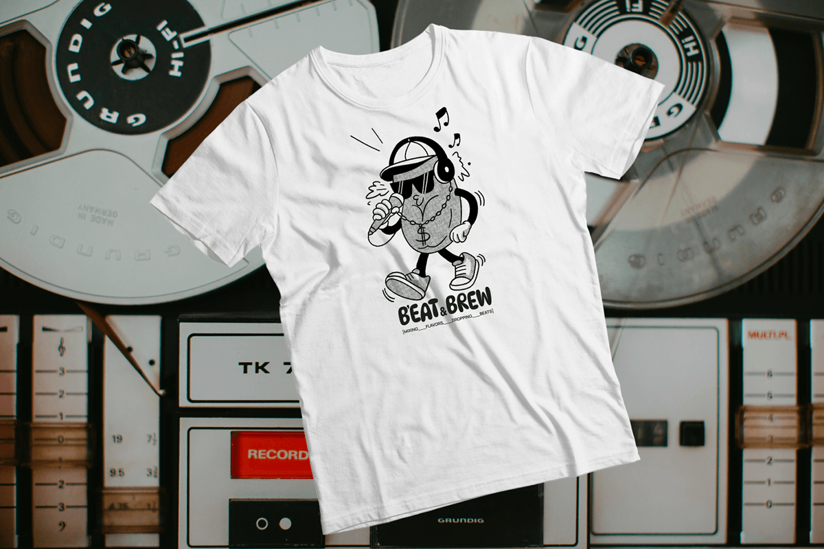 BEAT & BREW — Брендинг кофейни — Изображение №15 — Брендинг, Графика на Dprofile