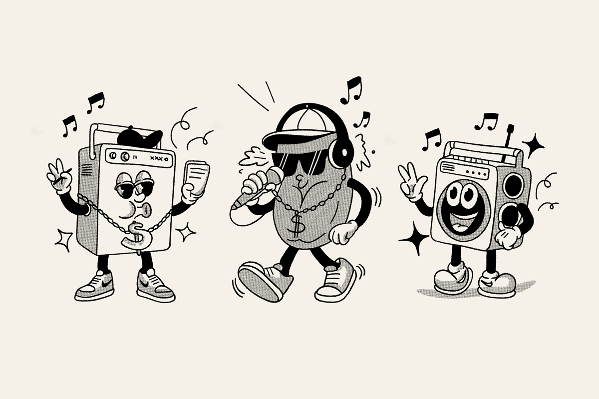 BEAT & BREW — Брендинг кофейни — Изображение №6 — Брендинг, Графика на Dprofile