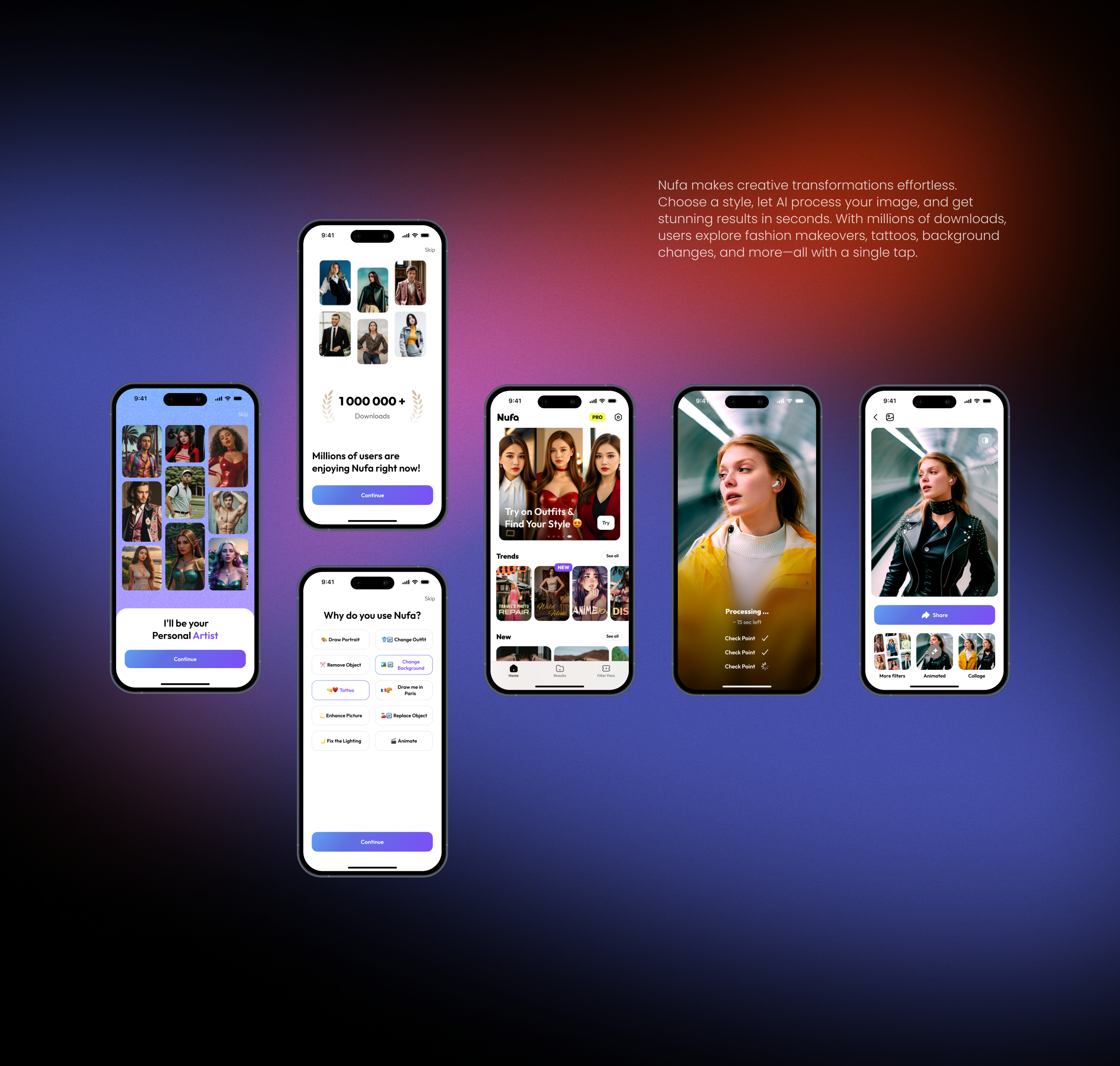 AI App Graphic Design — Изображение №6 — Брендинг, Графика на Dprofile