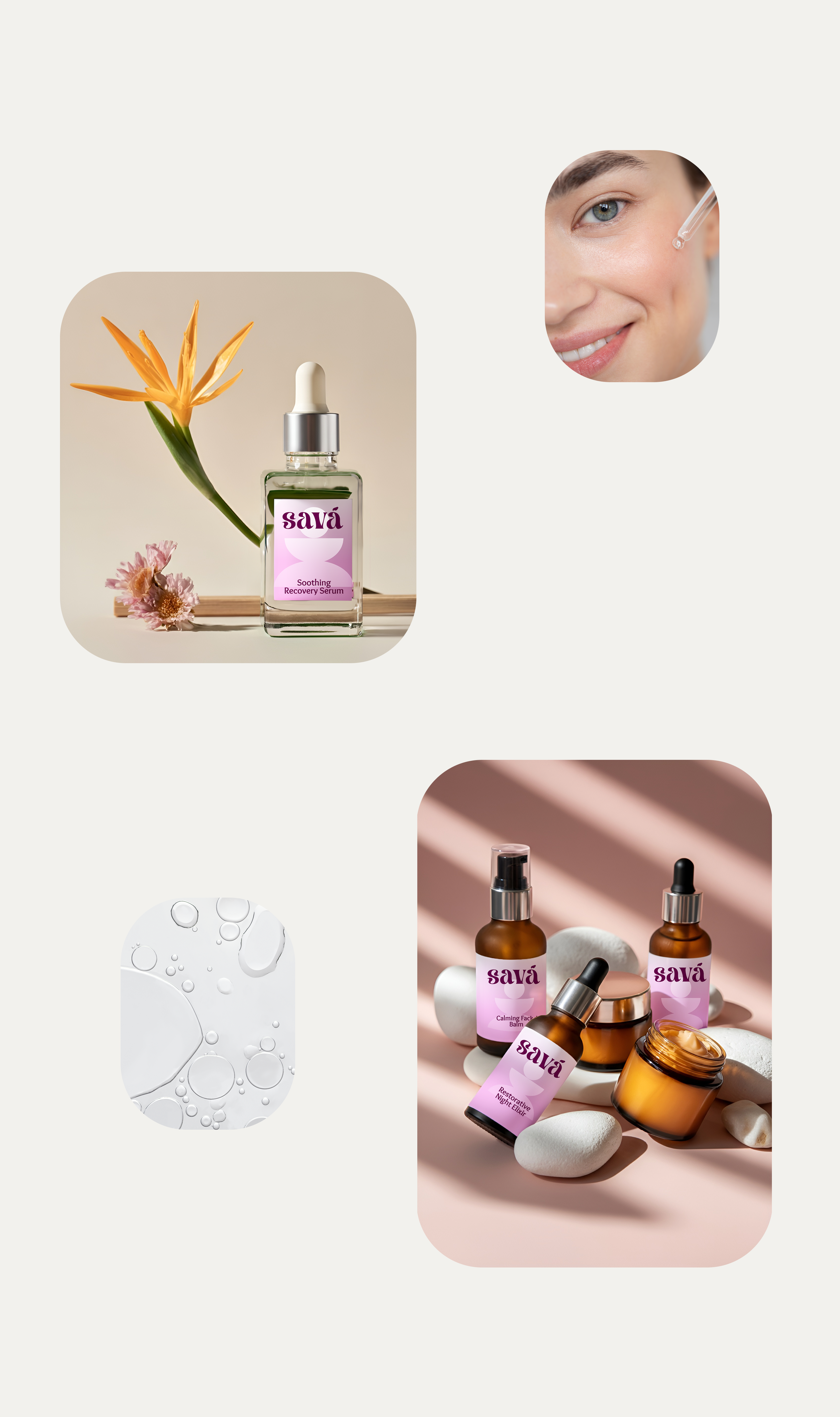 SAVÁ Skincare — Branding & Packaging Design — Изображение №16 — Брендинг, Графика на Dprofile