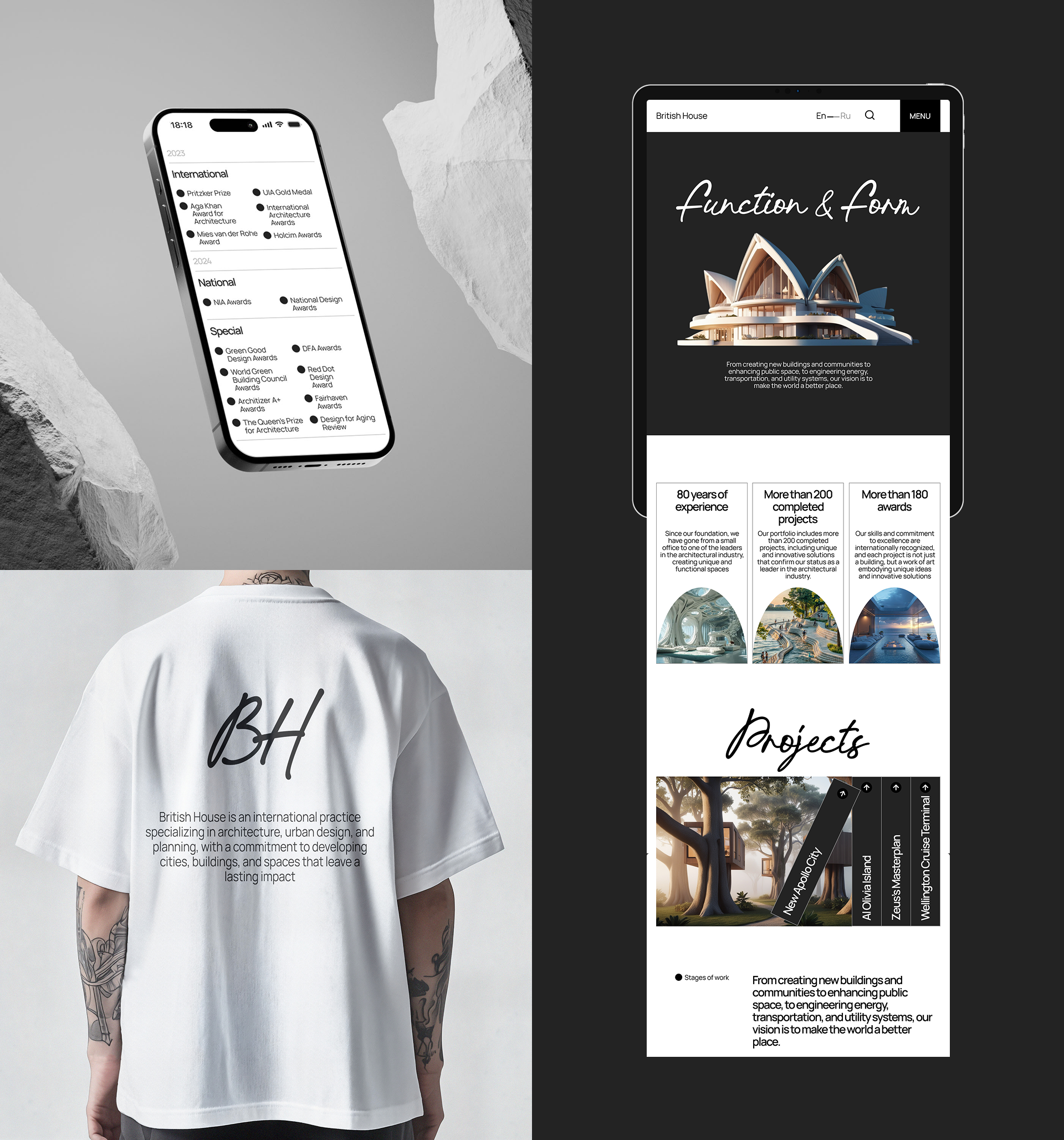 British House | Corporate website — Изображение №4 — Интерфейсы на Dprofile