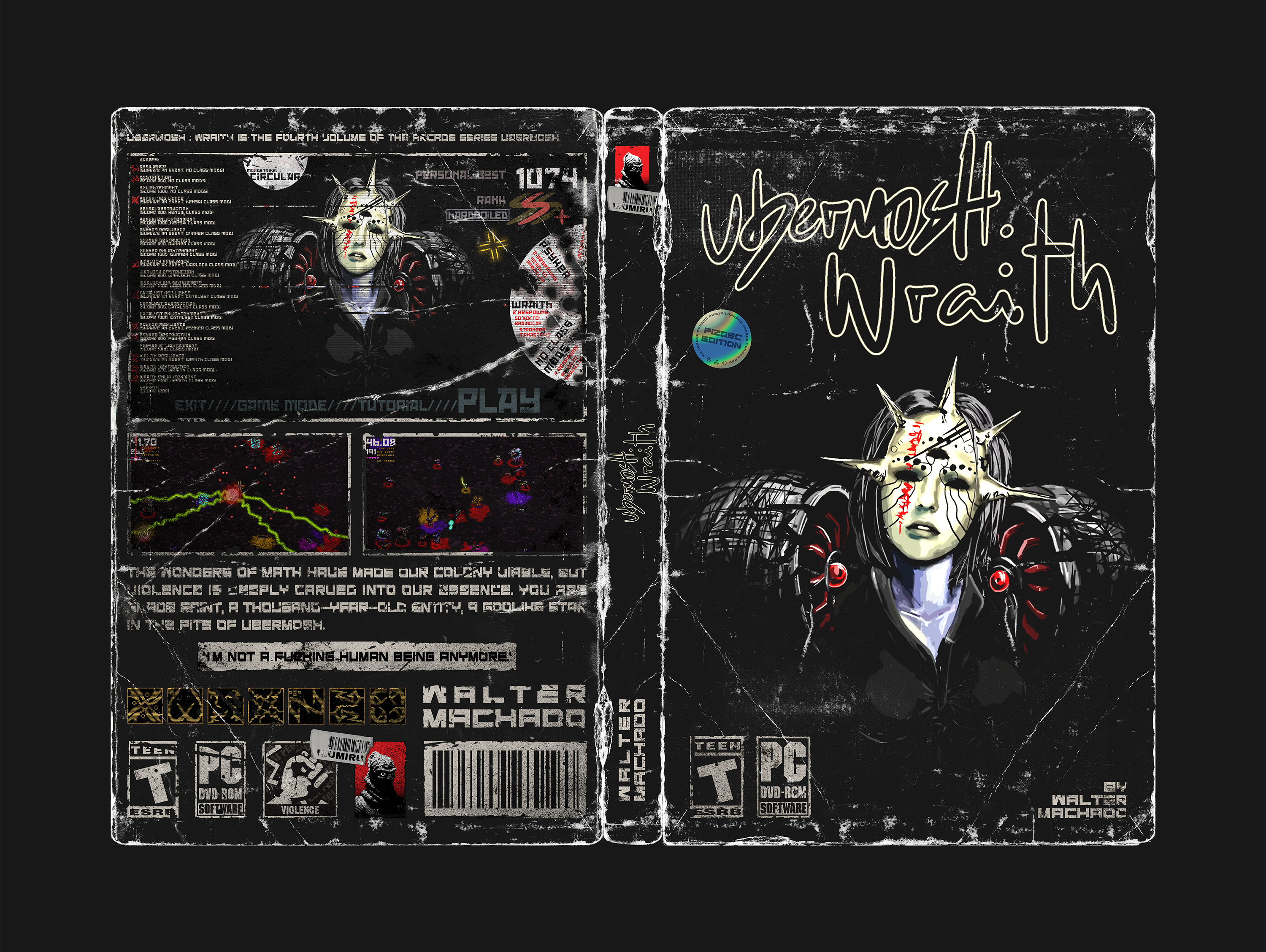 UBERMOSH:WRAITH — Изображение №5 — Графика, Анимация на Dprofile