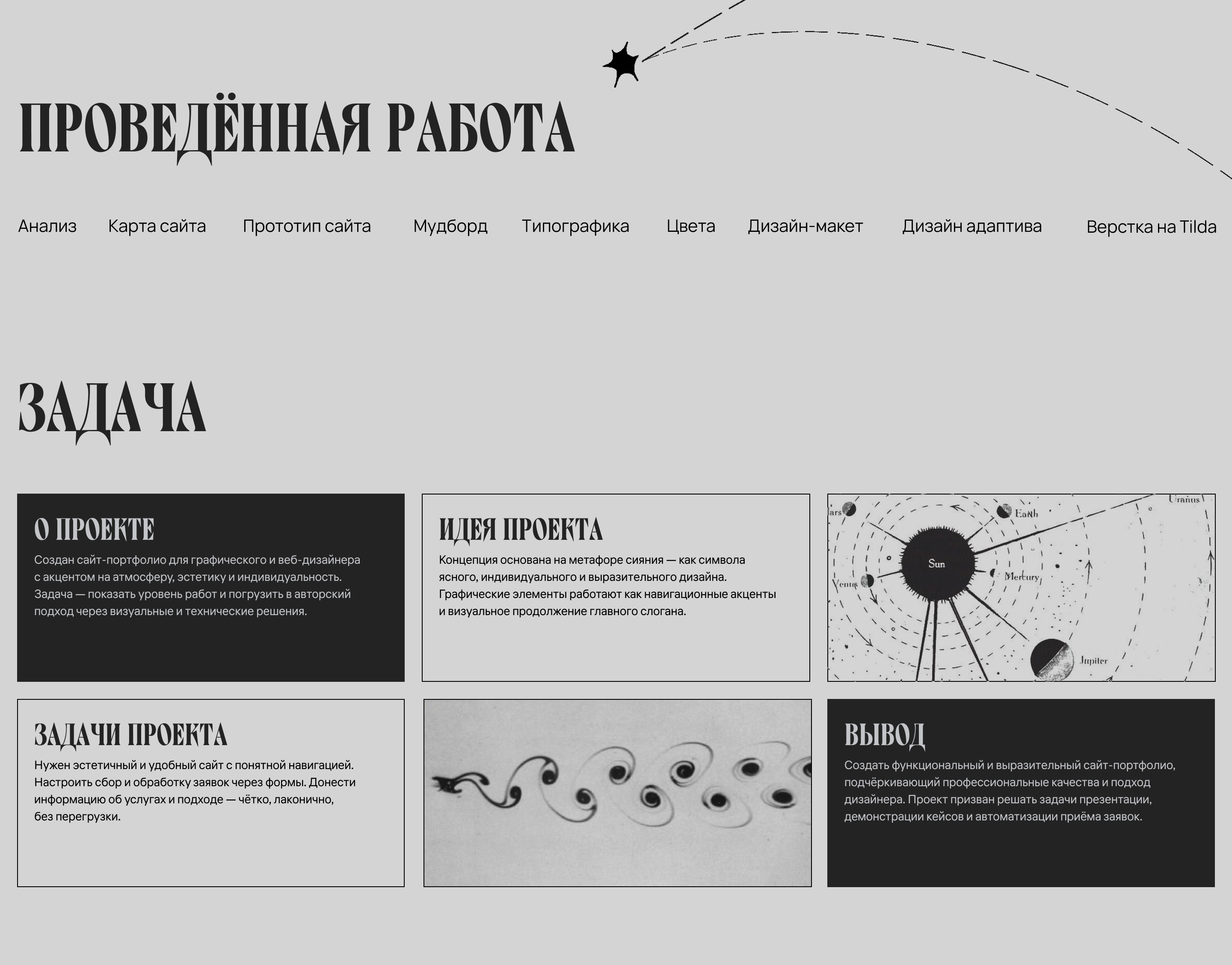 Сайт-портфолио для веб-дизайнера Марии Падуковой — Изображение №2 — Интерфейсы на Dprofile