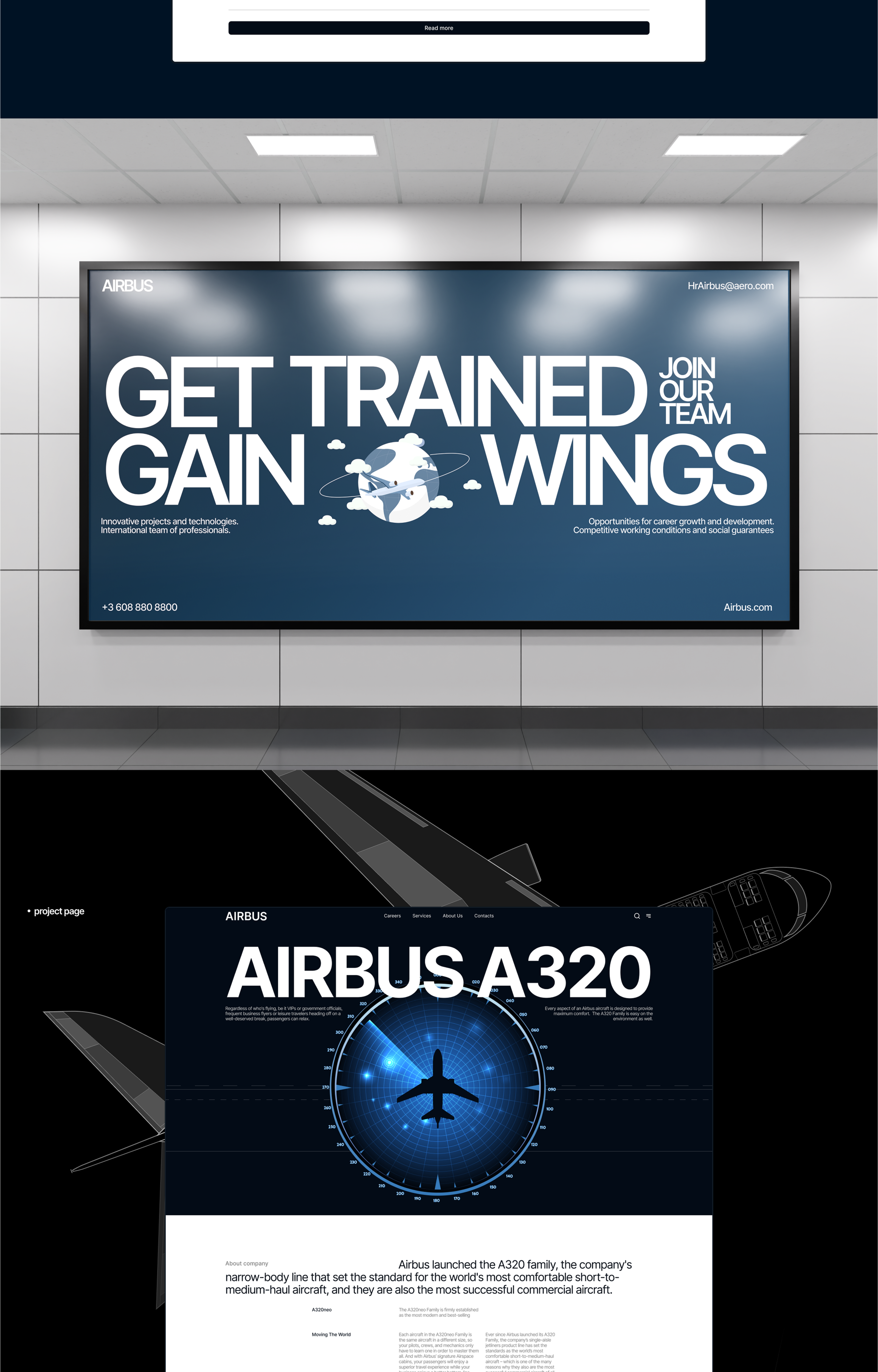 AIRBUS|Corporate website|Redesign — Изображение №3 — Интерфейсы на Dprofile