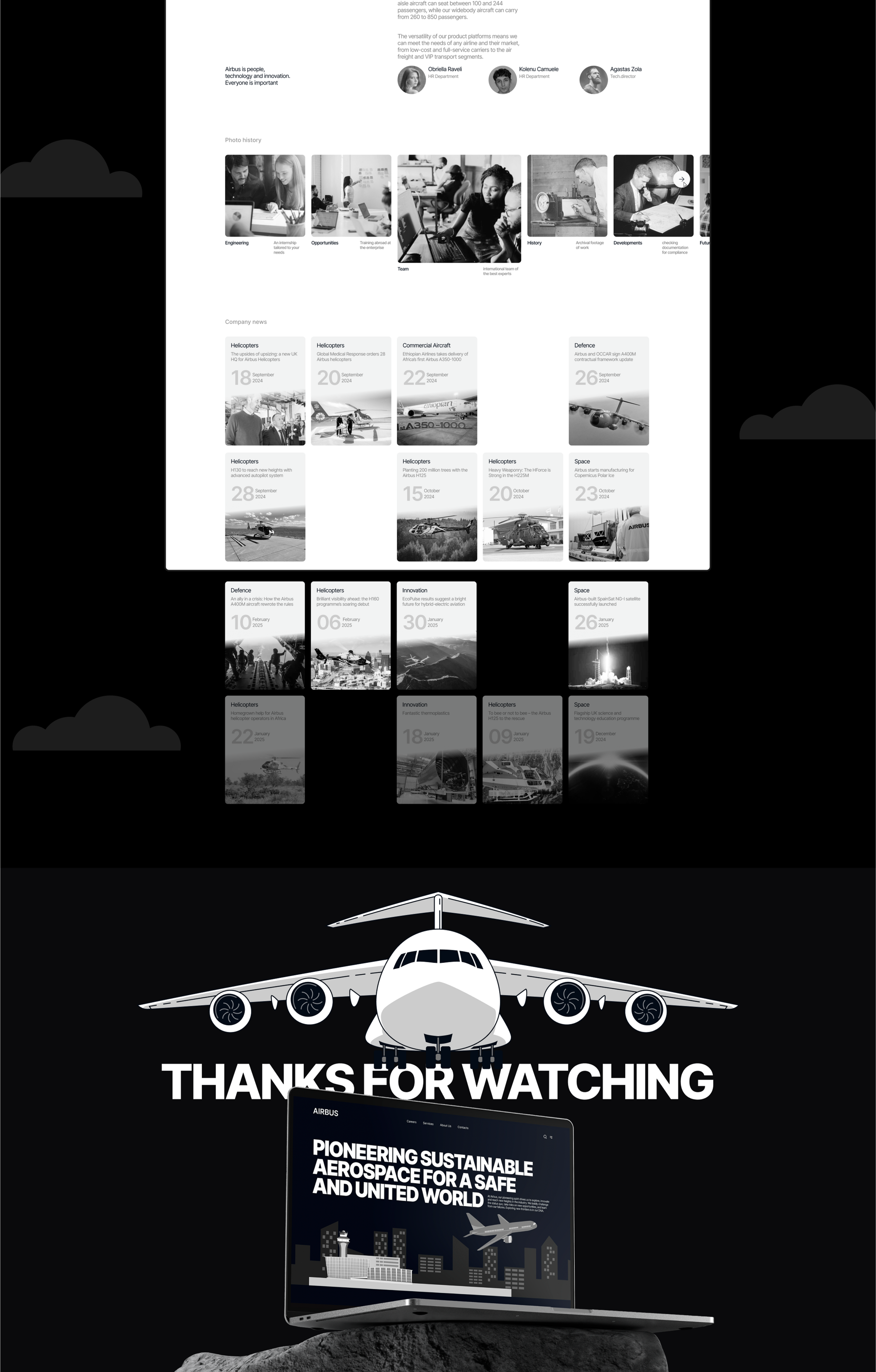 AIRBUS|Corporate website|Redesign — Изображение №9 — Интерфейсы на Dprofile