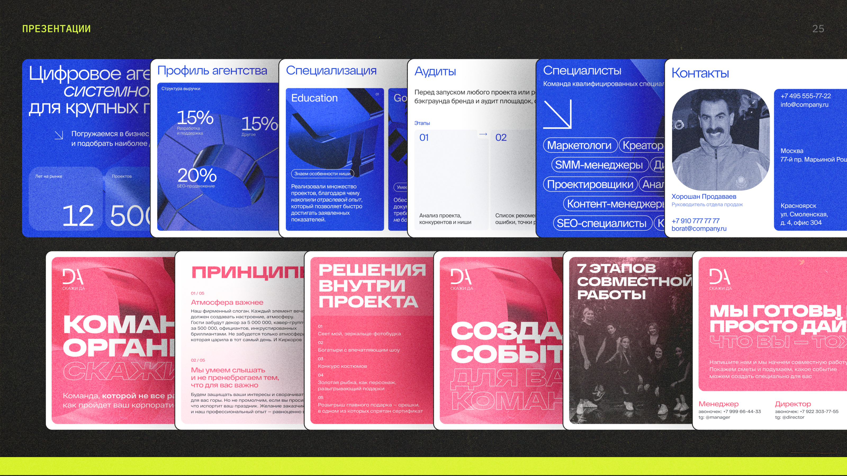 GRAPHIC DESIGNER PORTFOLIO / CV 2025 — Изображение №25 — Брендинг на Dprofile