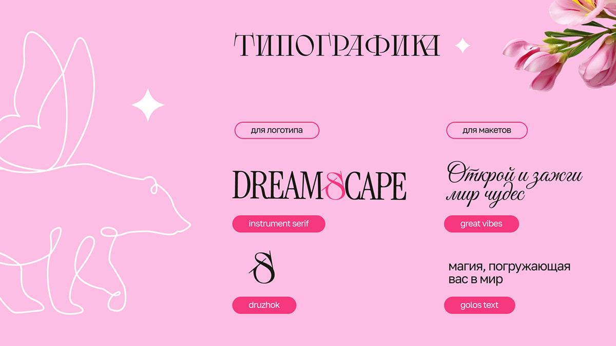 Dreamscape - разработка логотипа и фирменного стиля — Изображение №7 — Брендинг на Dprofile