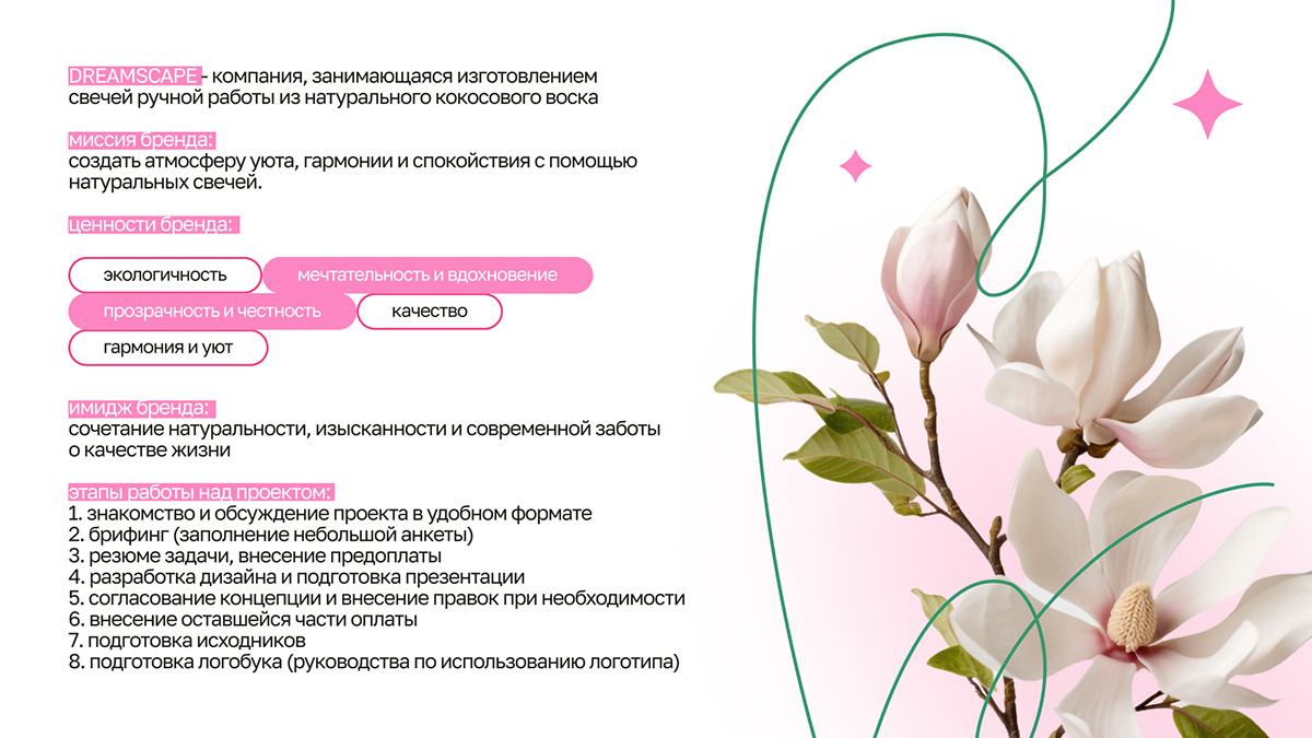 Dreamscape - разработка логотипа и фирменного стиля — Изображение №2 — Брендинг на Dprofile