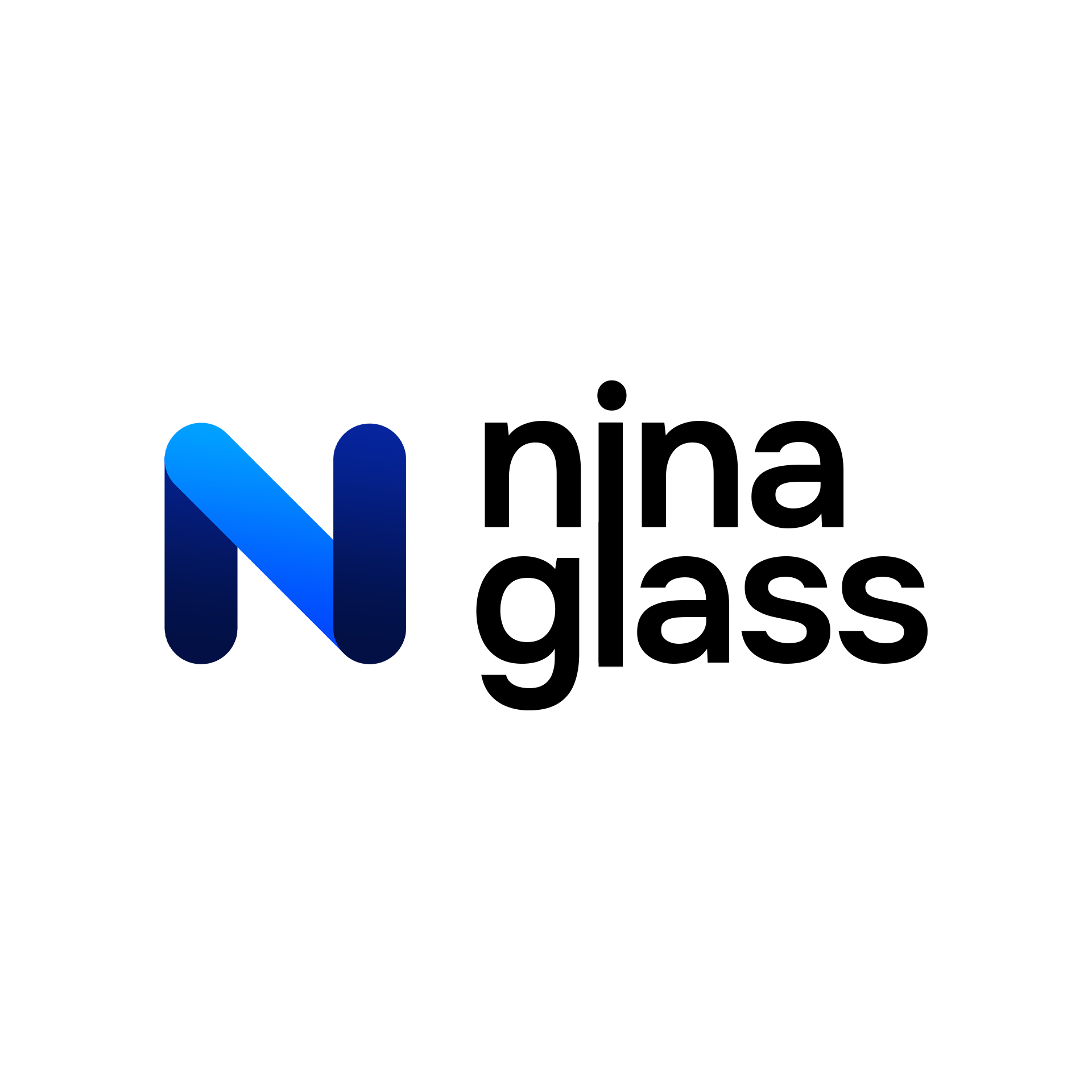 Логотип для Nina Glass — Изображение №2 — Брендинг на Dprofile
