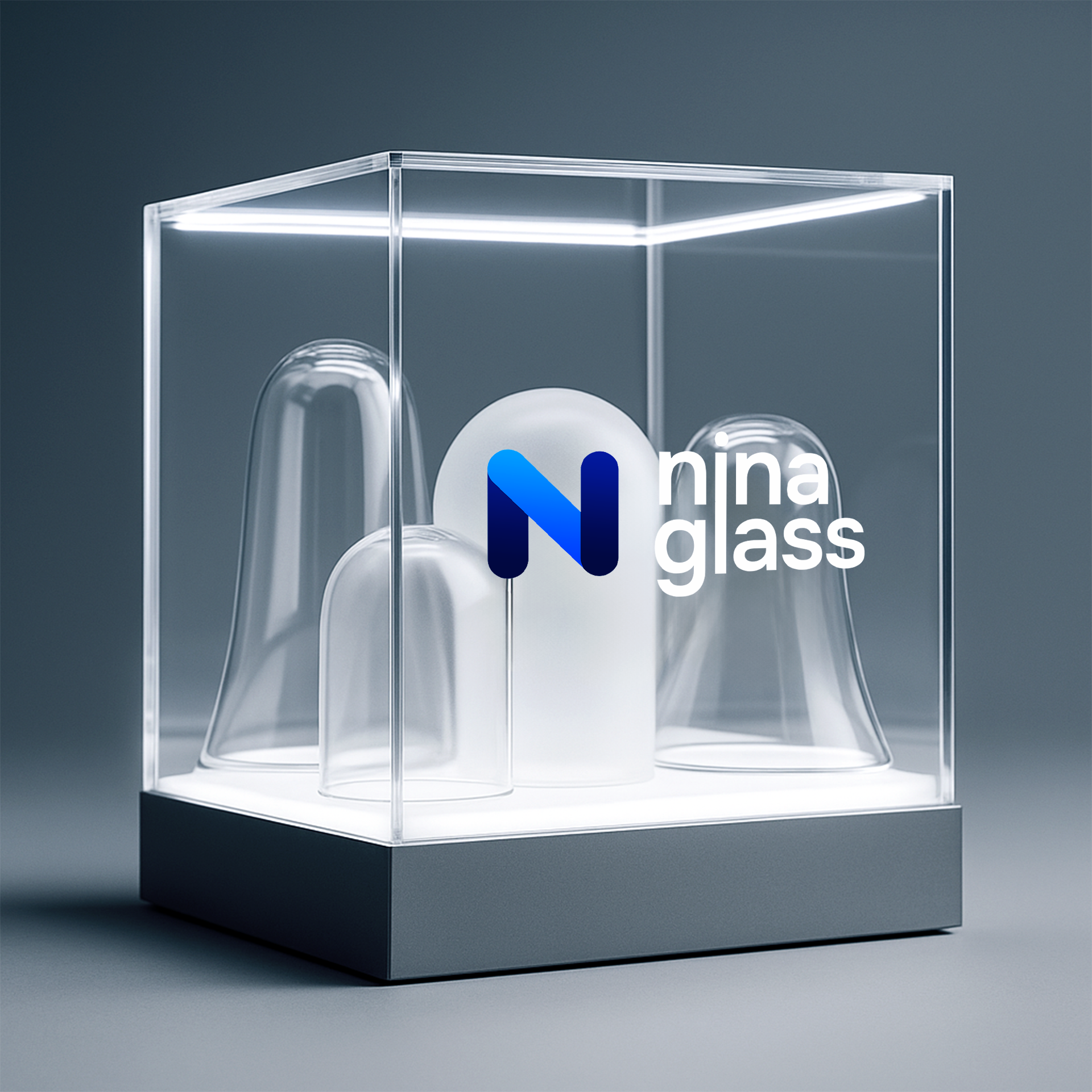 Логотип для Nina Glass — Изображение №15 — Брендинг на Dprofile