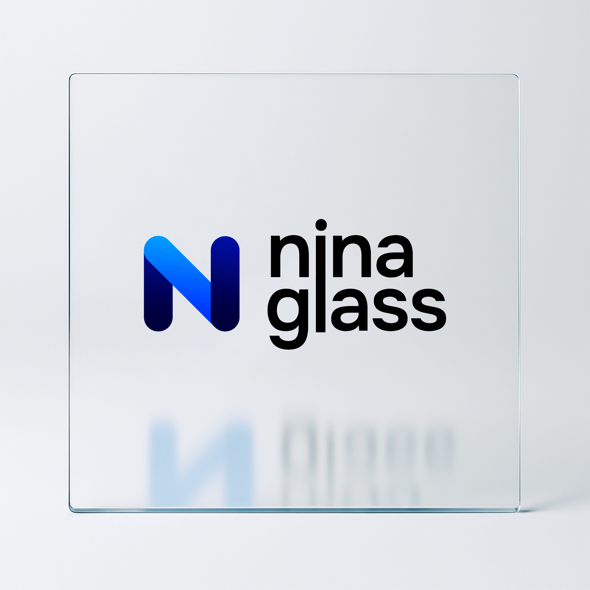 Логотип для Nina Glass — Изображение №13 — Брендинг на Dprofile