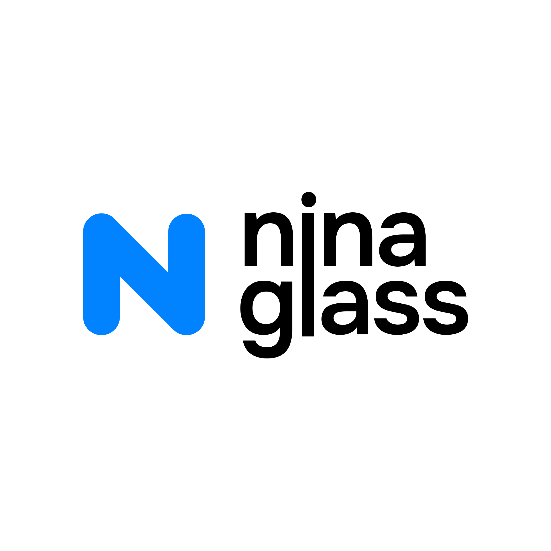 Логотип для Nina Glass — Изображение №7 — Брендинг на Dprofile