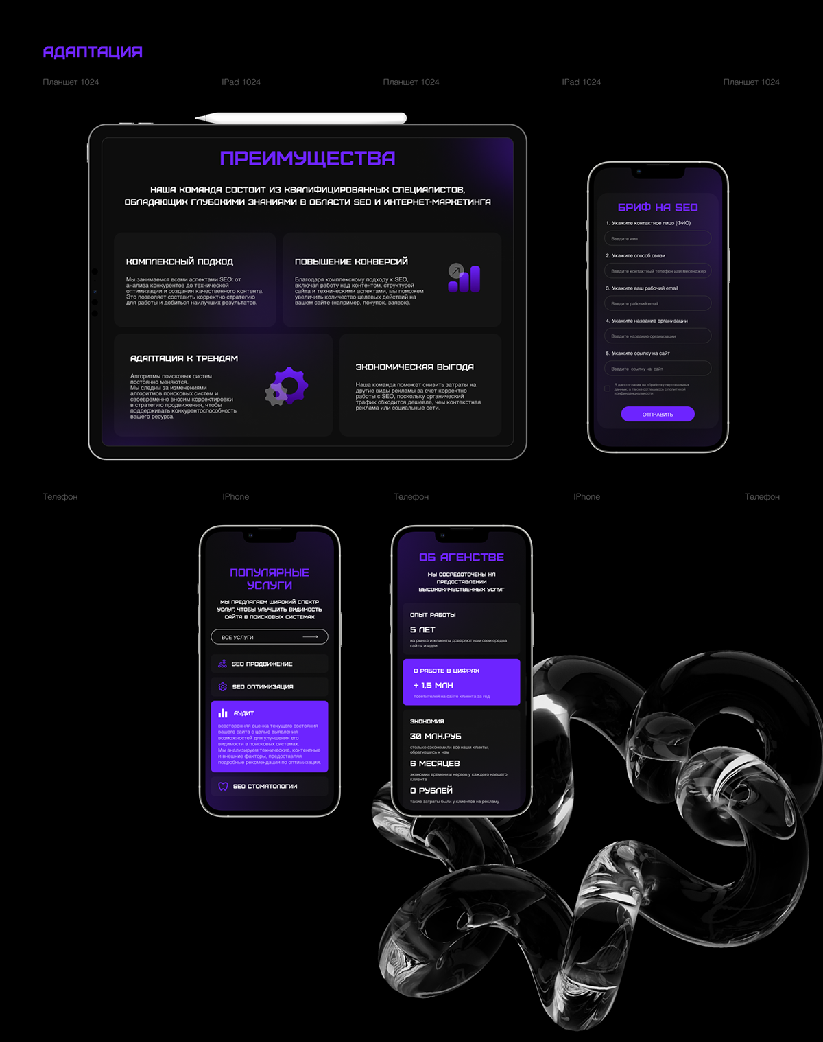 PRO Продвижение Seo agency — Изображение №12 — Интерфейсы на Dprofile