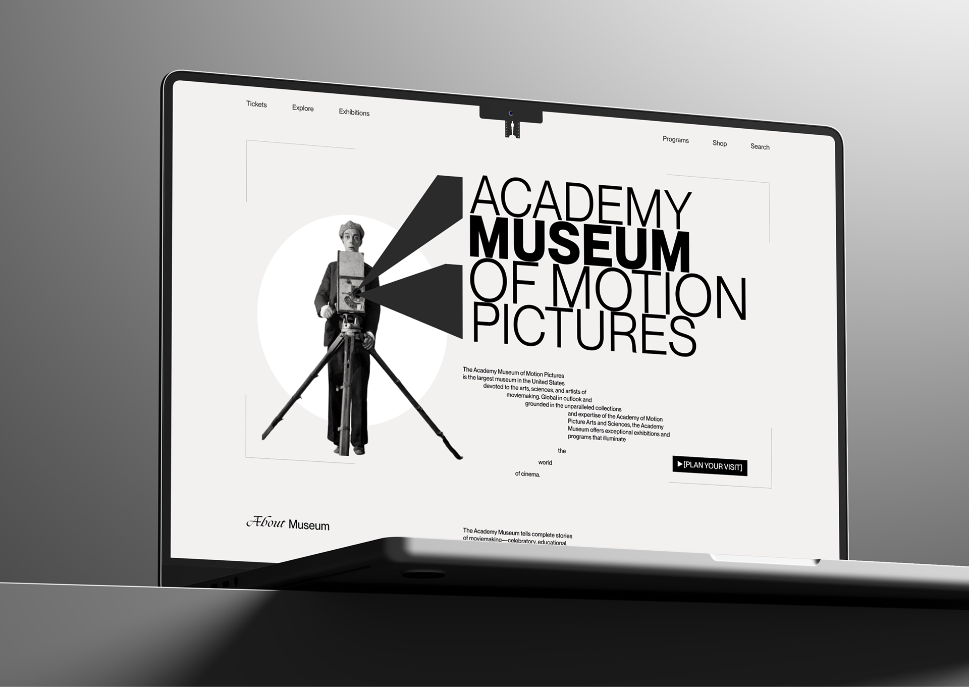Academy Museum of Motion Pictures — Изображение №3 — Интерфейсы, Брендинг на Dprofile