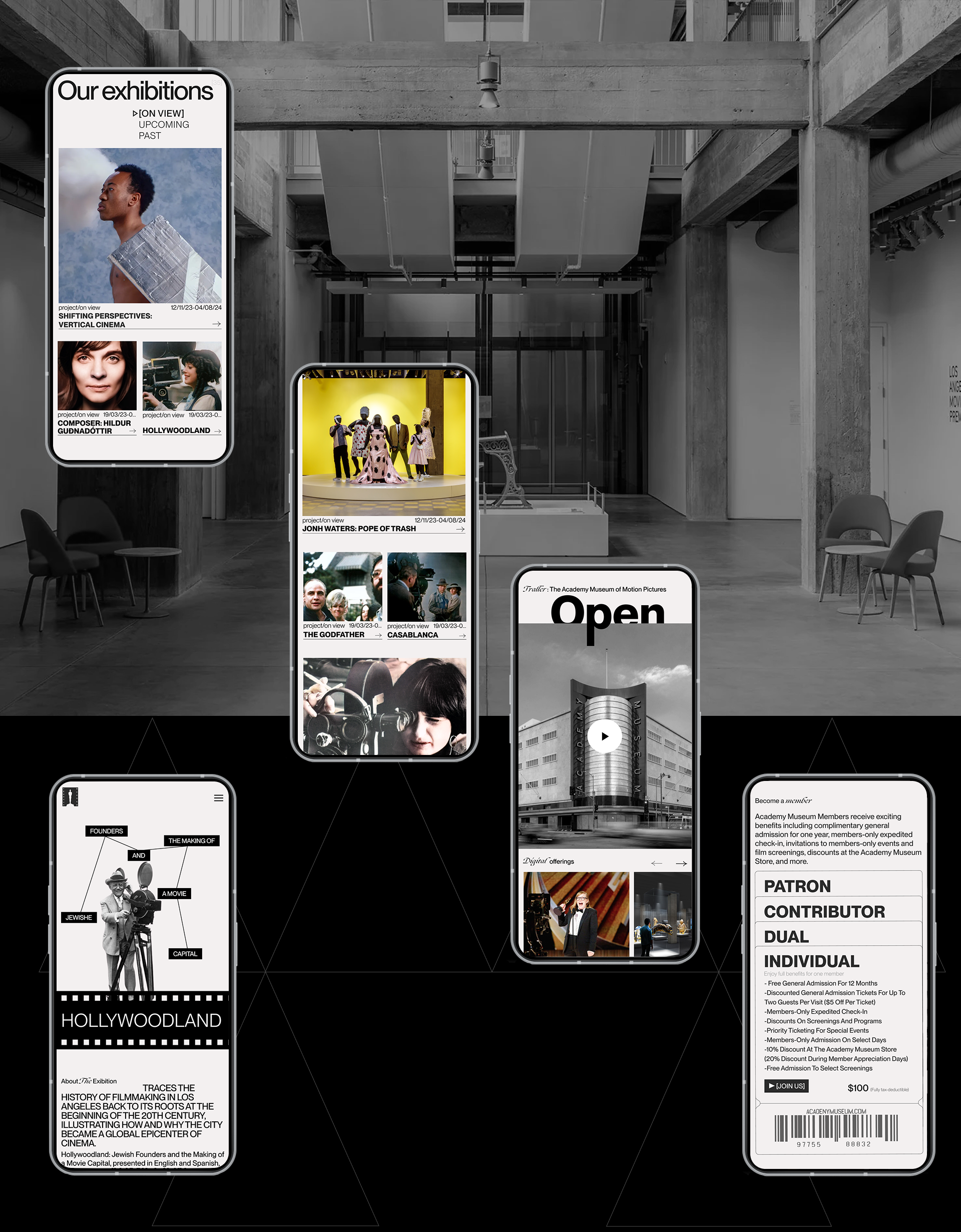 Academy Museum of Motion Pictures — Изображение №8 — Интерфейсы, Брендинг на Dprofile