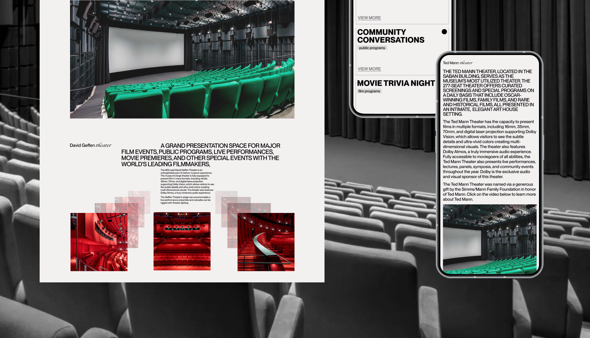 Academy Museum of Motion Pictures — Изображение №18 — Интерфейсы, Брендинг на Dprofile