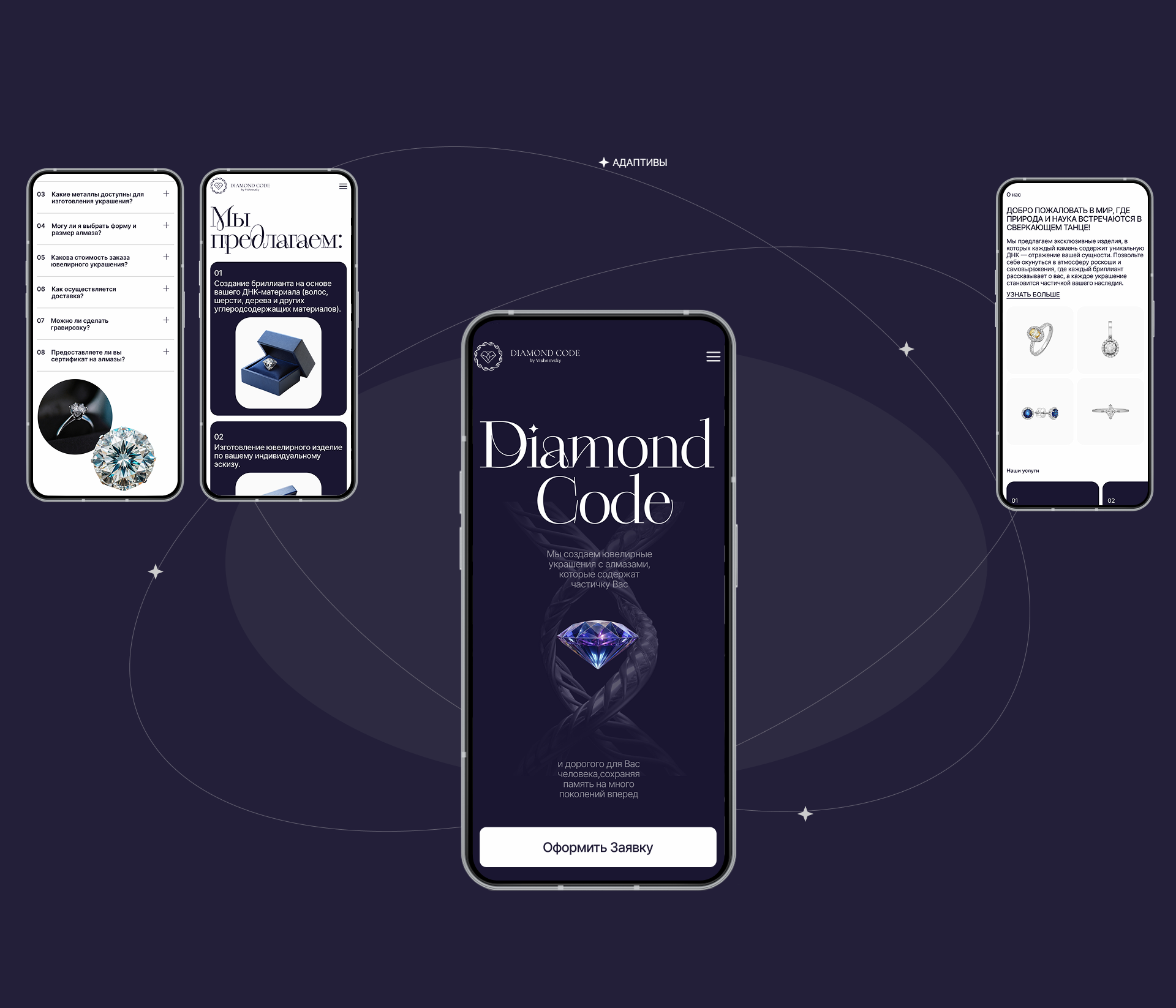 Diamond code — Изображение №4 — Интерфейсы, Брендинг на Dprofile