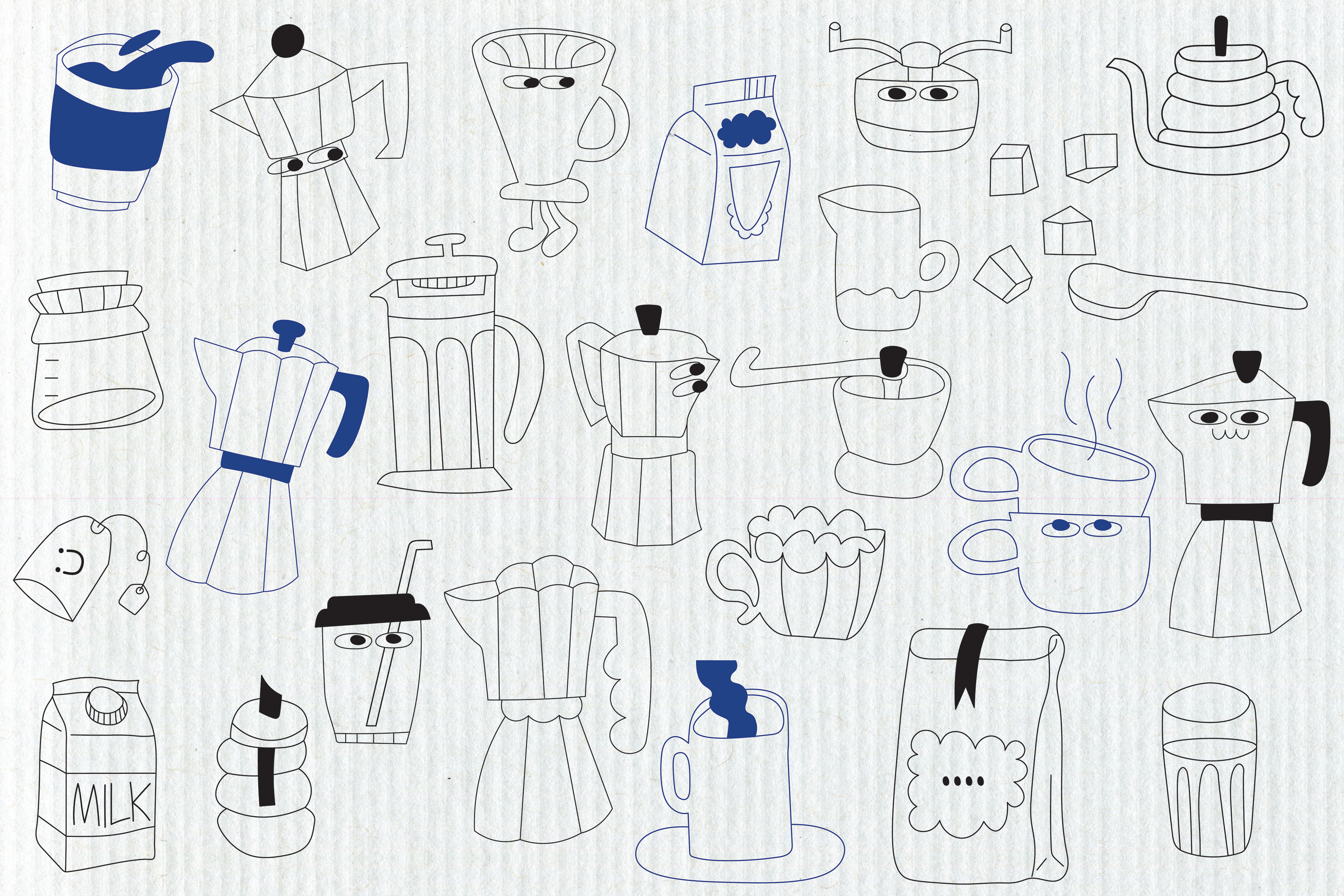 coffee time illustration — Изображение №9 — Брендинг, Графика на Dprofile
