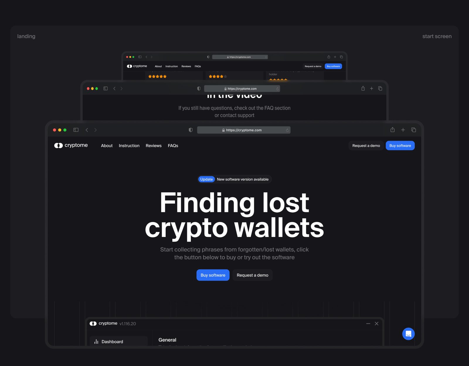 Сryptome — finding forgotten phrases — Изображение №4 — Интерфейсы на Dprofile