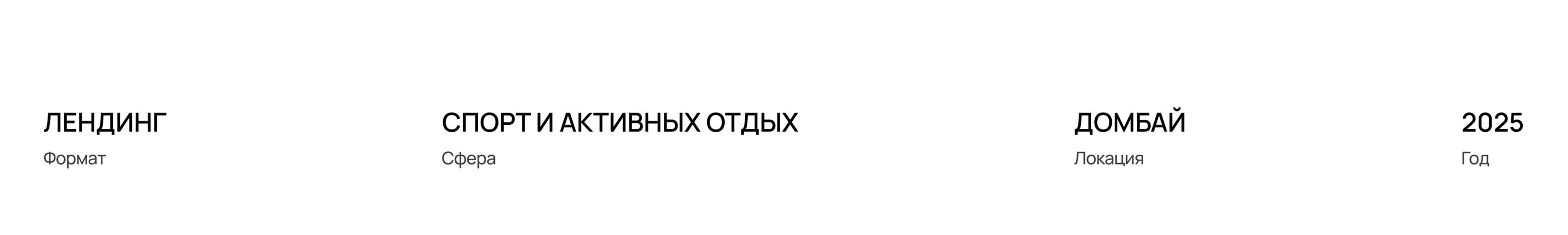 Dombay Snow Academy * Landing Page & UI UX Design — Изображение №2 — Интерфейсы на Dprofile