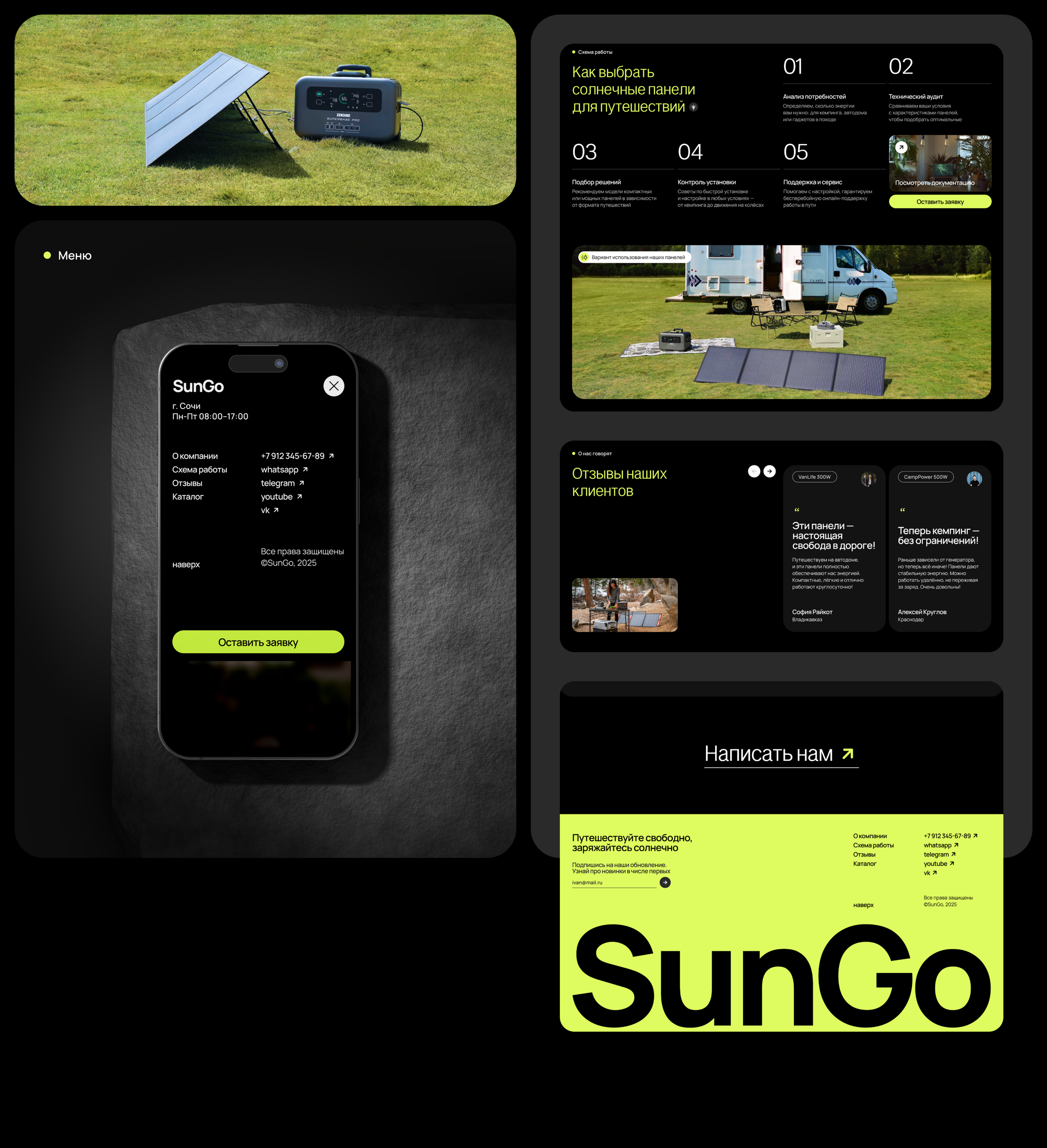 SunGo — Corporate website — Изображение №11 — Интерфейсы, Анимация на Dprofile