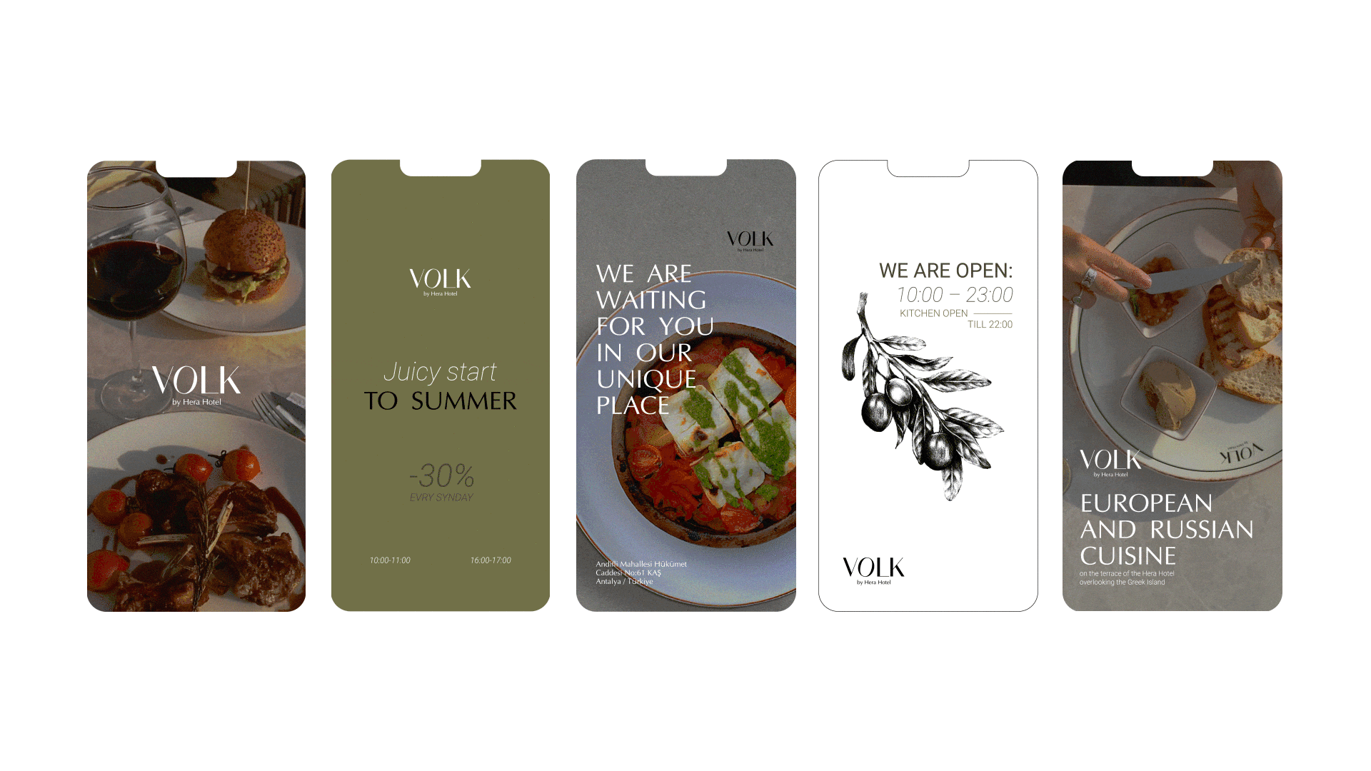 Volk Restaurant — Изображение №14 — Брендинг на Dprofile