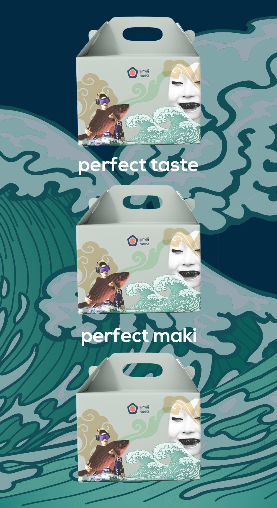 Branding concept The Maki House — Изображение №7 — Брендинг на Dprofile