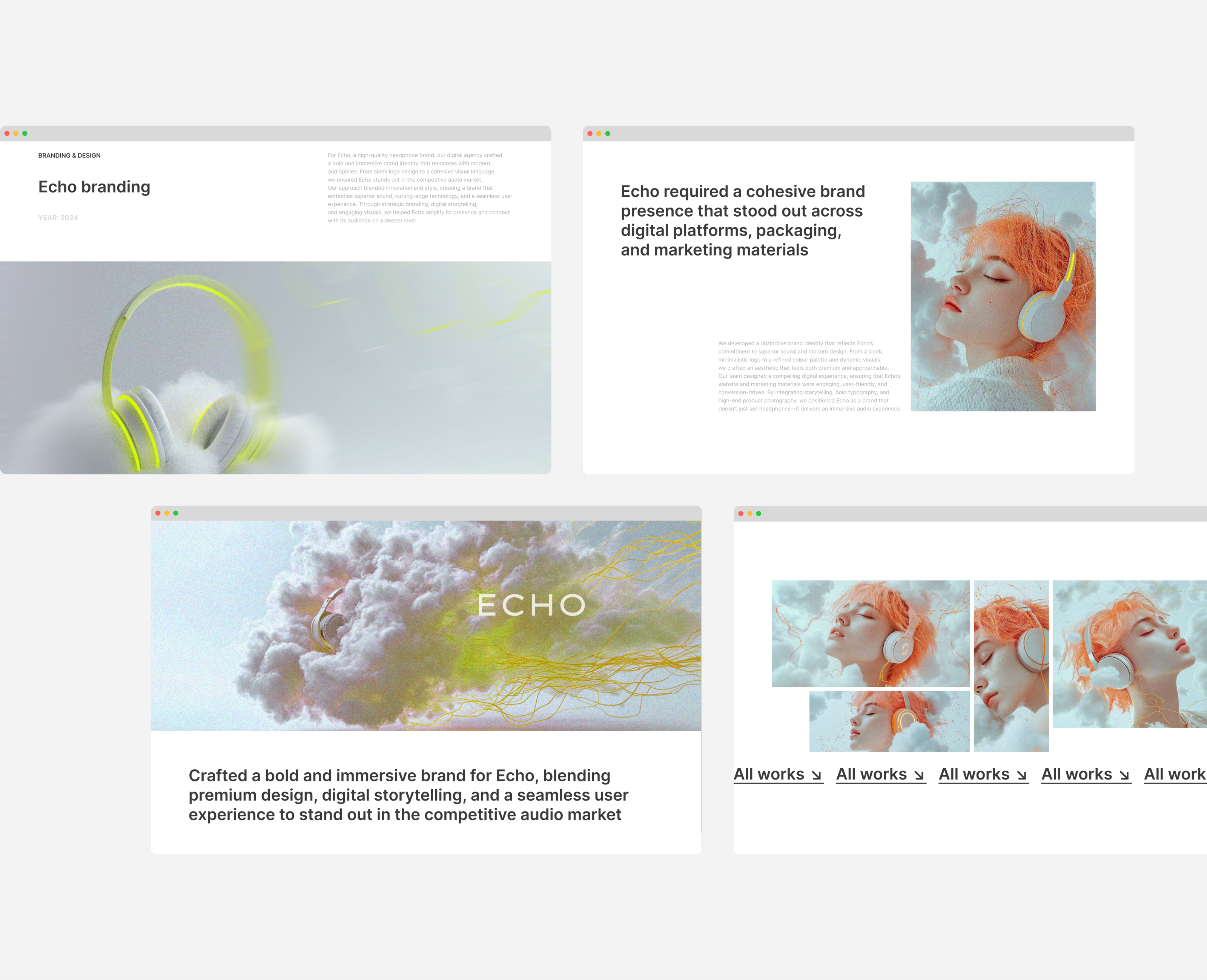 Aether digital agency website — Изображение №11 — Интерфейсы, Брендинг на Dprofile