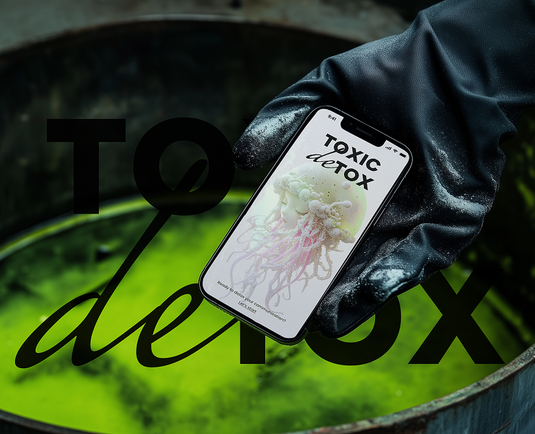 TOXIC deTOX mobile app — Интерфейсы на Dprofile