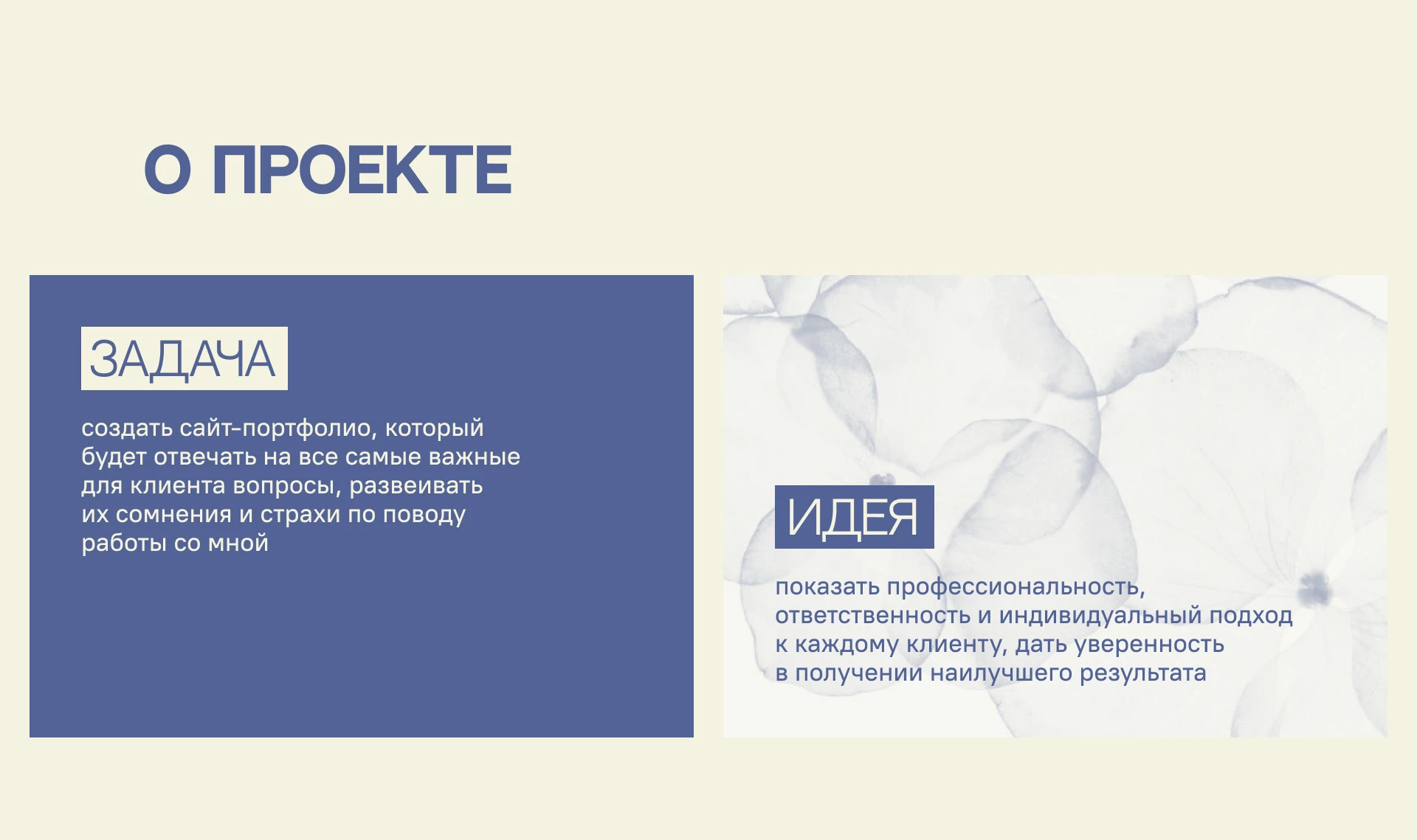 Сайт-портфолио для веб-дизайнера — Изображение №2 — Интерфейсы на Dprofile