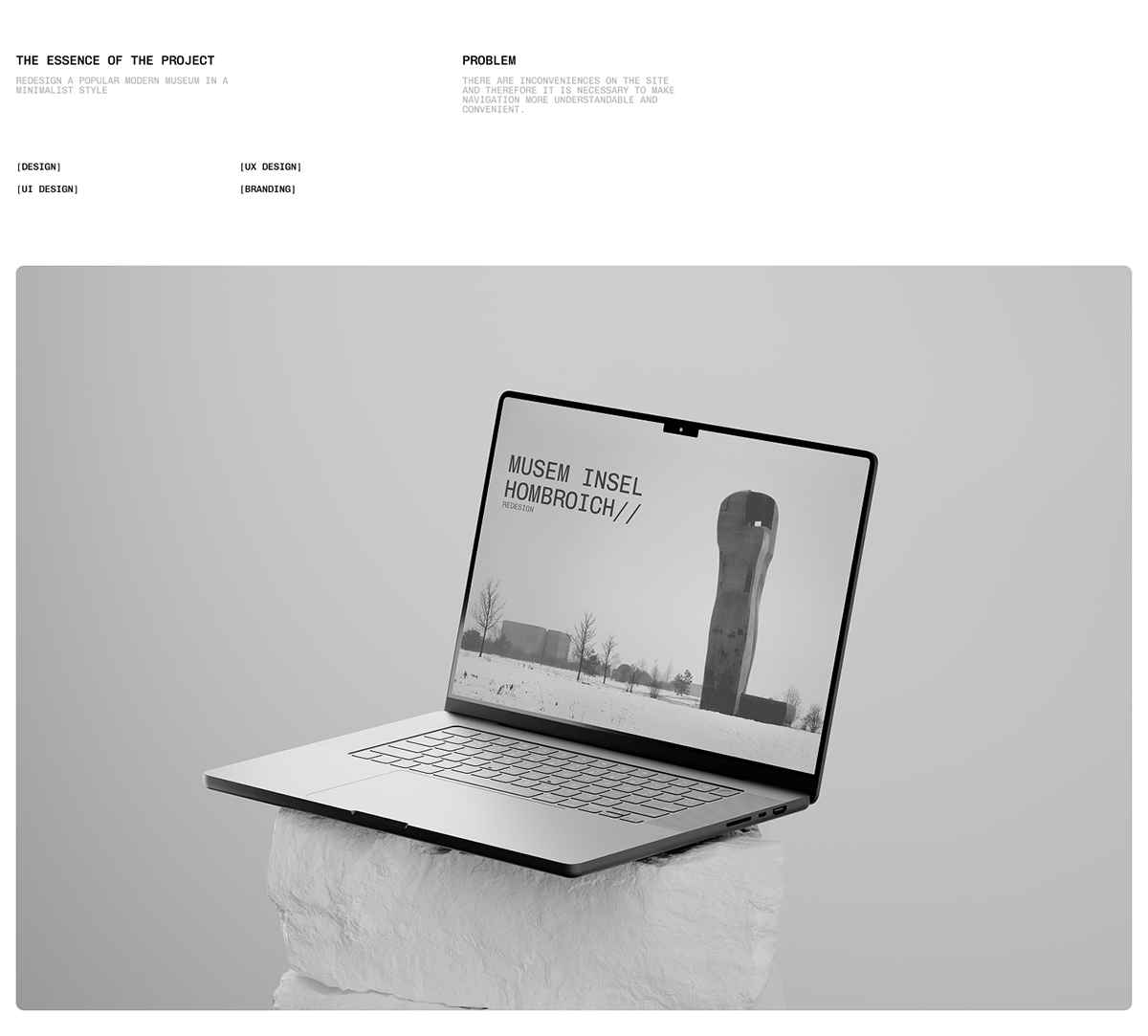 Musem Insel Hombroich (redesign) — Изображение №2 — Интерфейсы, Брендинг на Dprofile